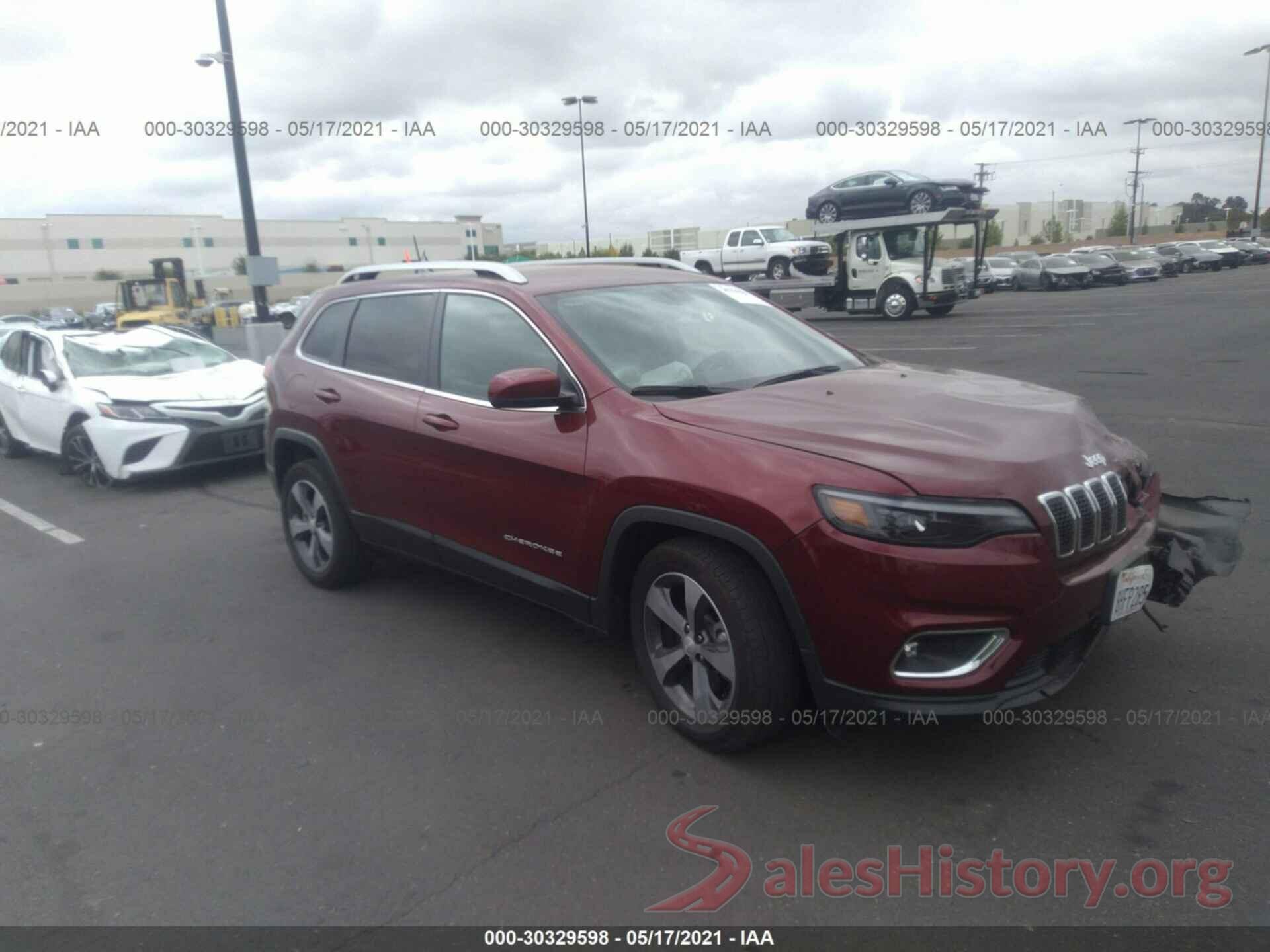 1C4PJLDB4KD333418 2019 JEEP CHEROKEE