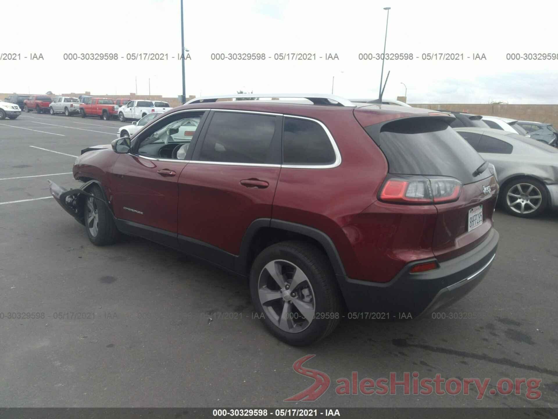 1C4PJLDB4KD333418 2019 JEEP CHEROKEE