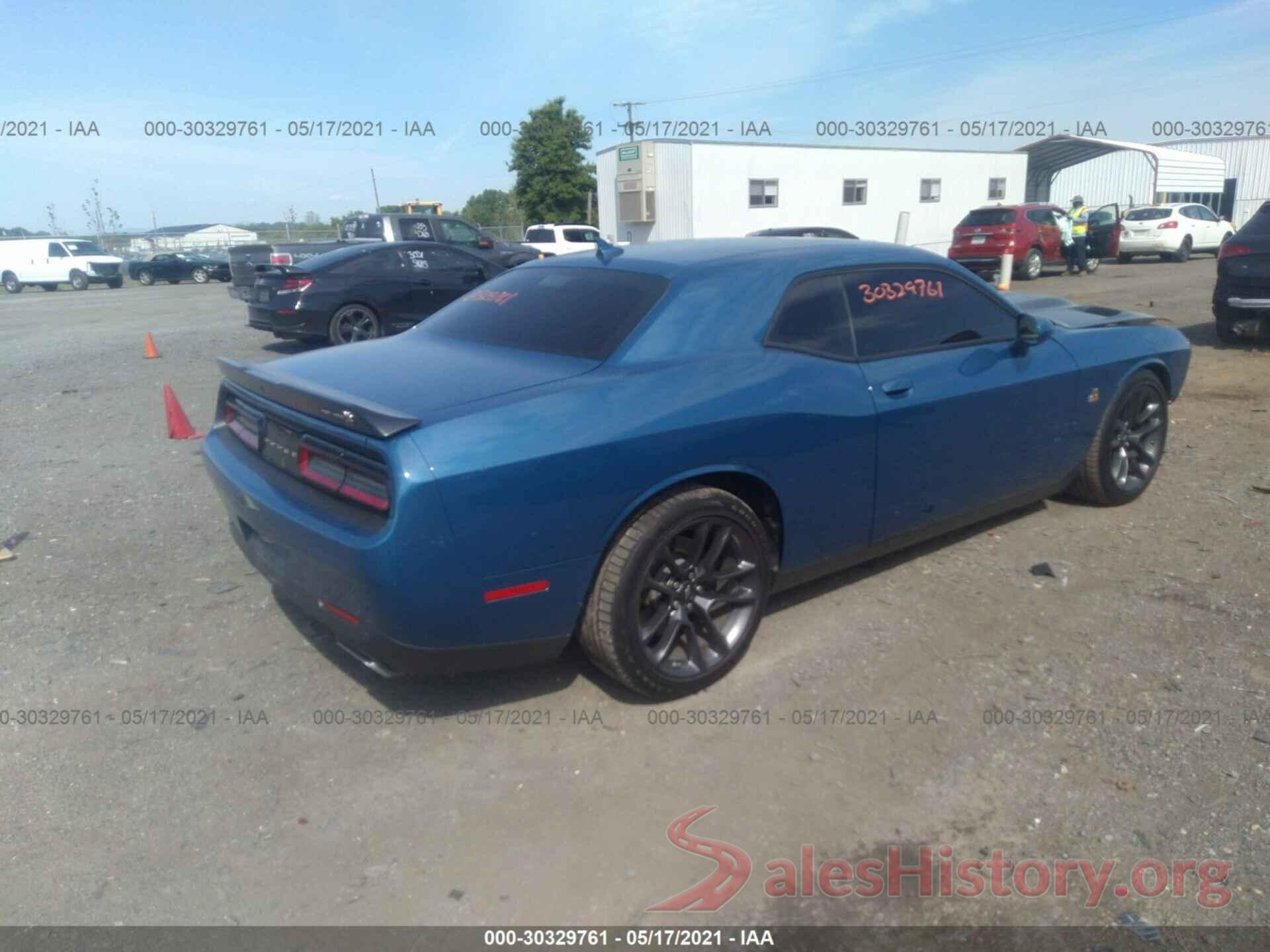 2C3CDZFJ2MH516940 2021 DODGE CHALLENGER