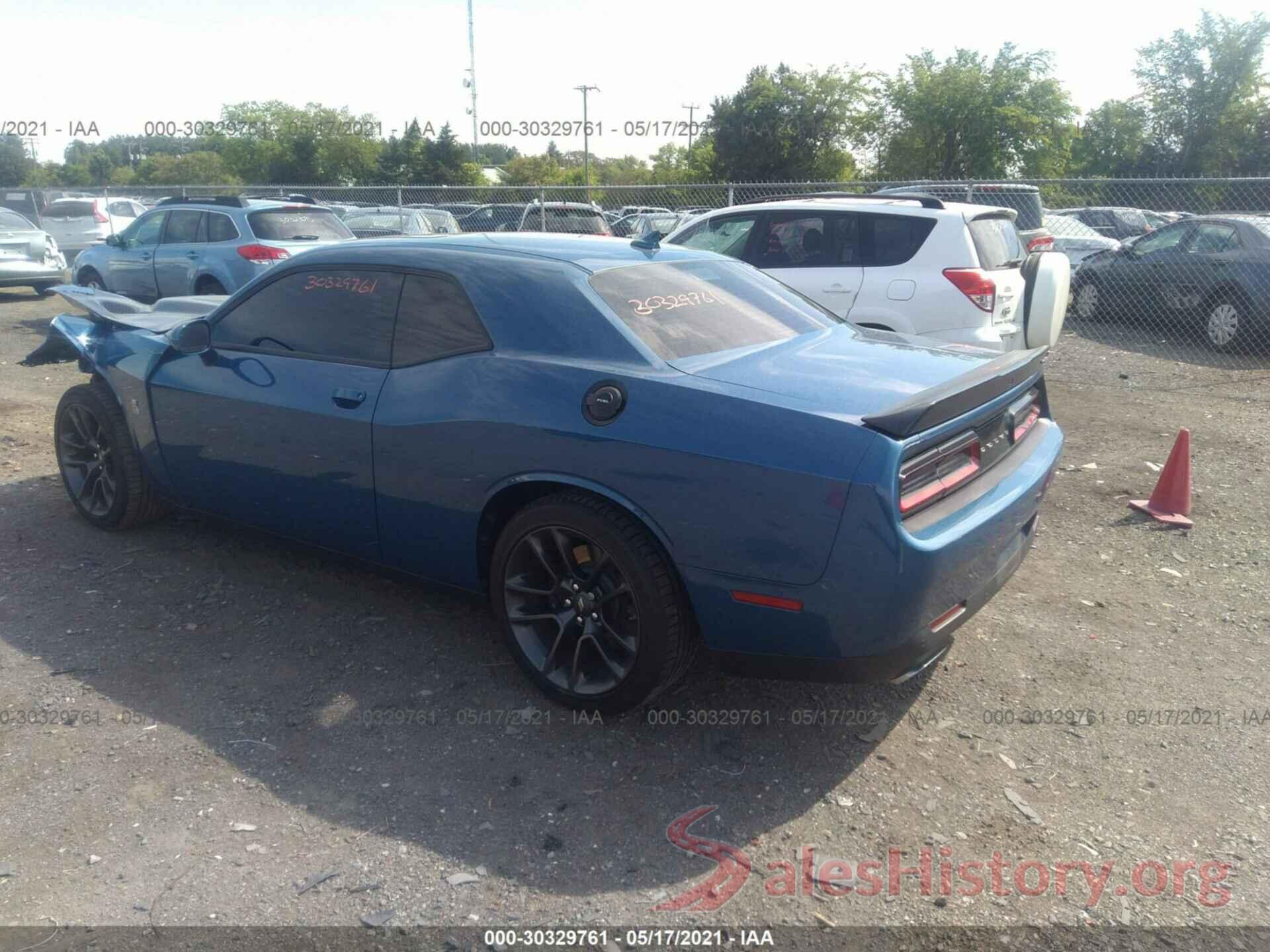 2C3CDZFJ2MH516940 2021 DODGE CHALLENGER