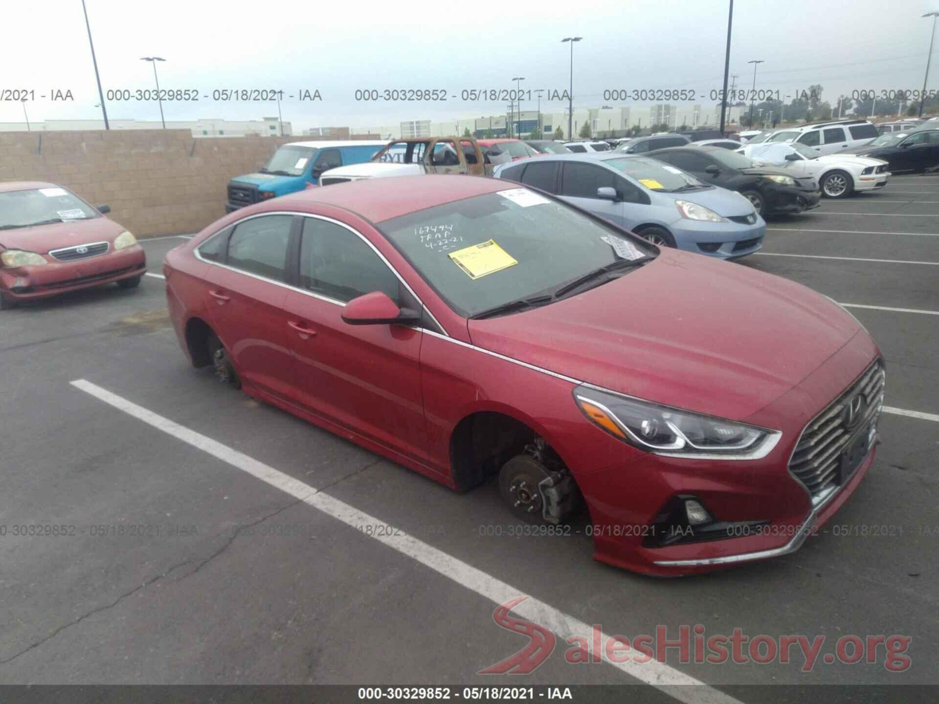 5NPE24AF4KH766894 2019 HYUNDAI SONATA