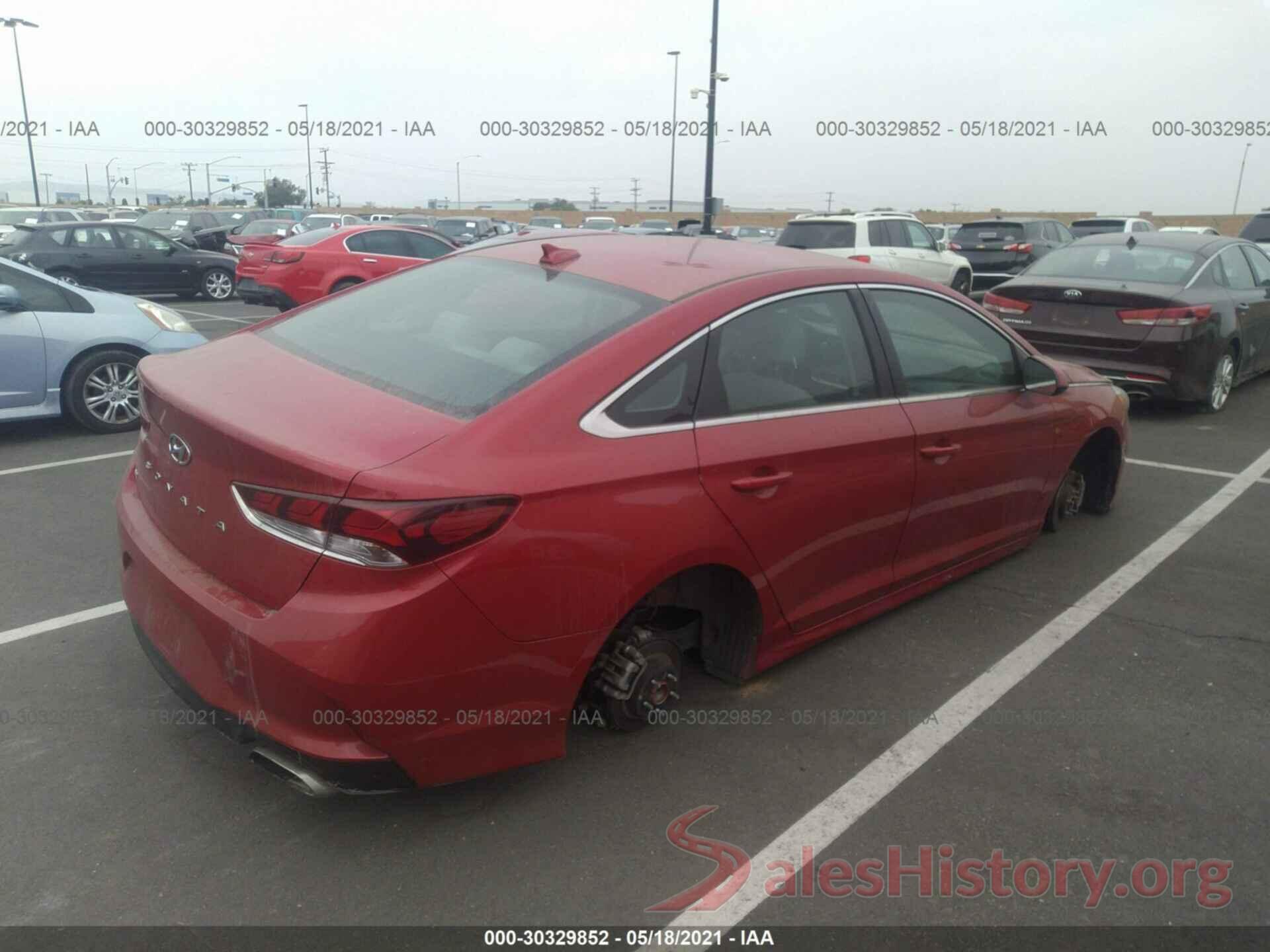 5NPE24AF4KH766894 2019 HYUNDAI SONATA