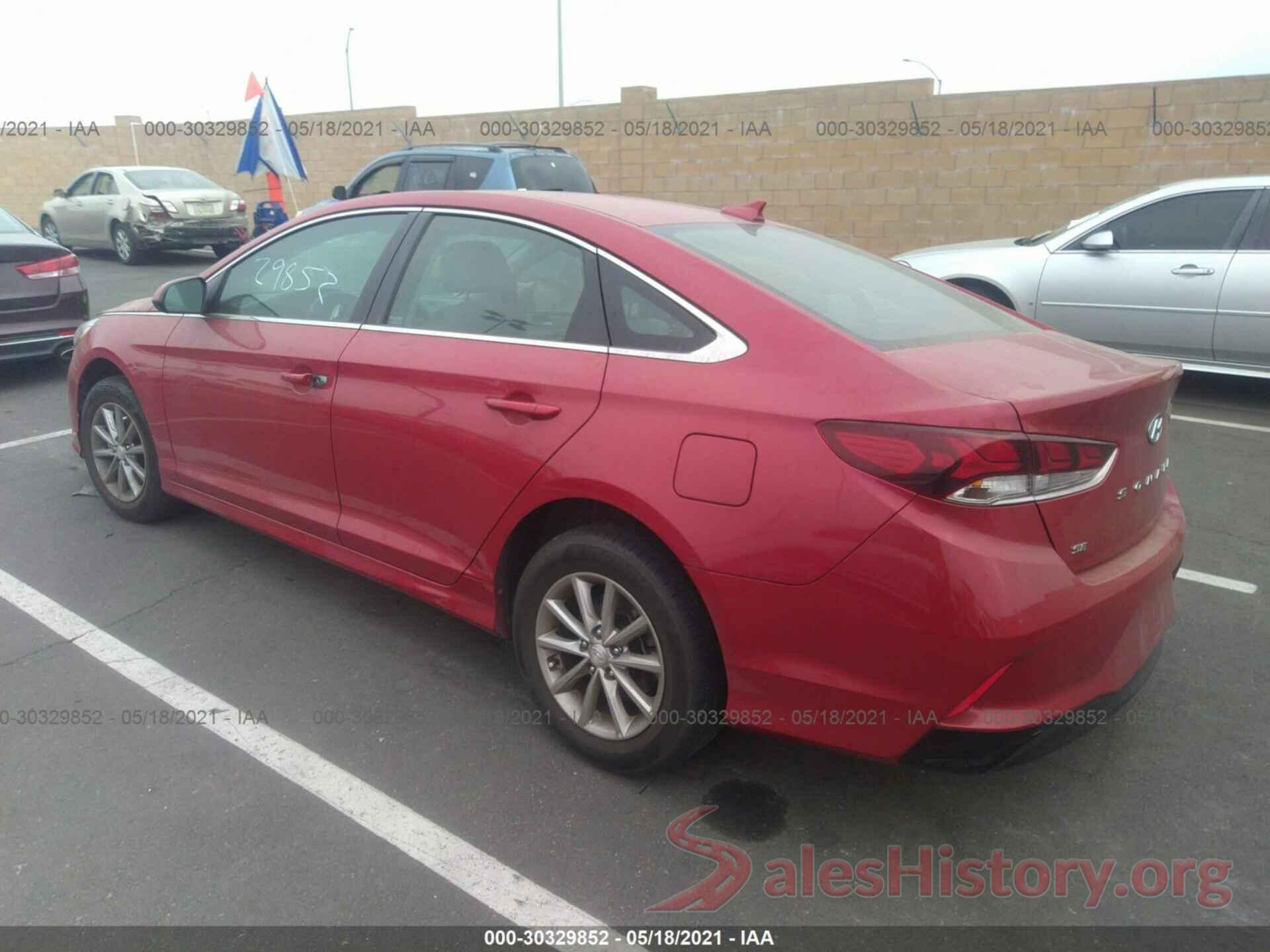 5NPE24AF4KH766894 2019 HYUNDAI SONATA