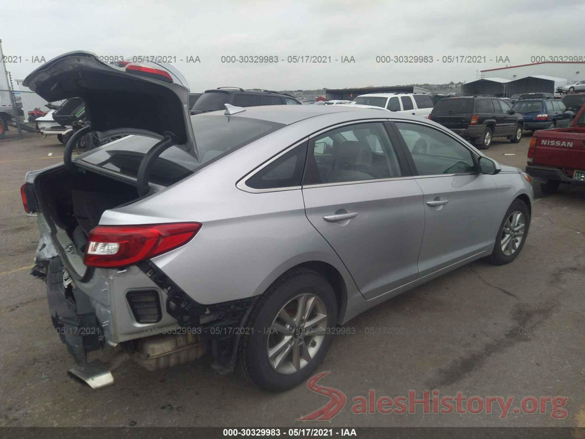 5NPE24AF4GH343384 2016 HYUNDAI SONATA