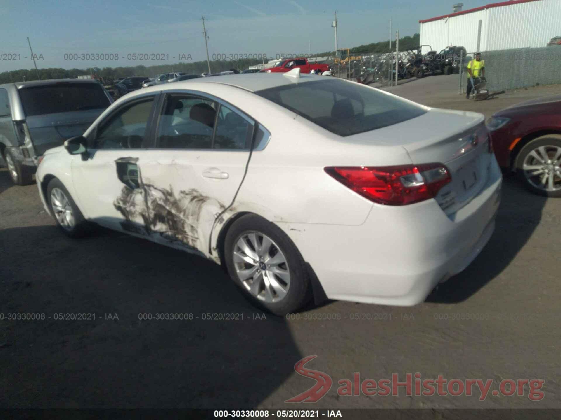 4S3BNAH6XG3058568 2016 SUBARU LEGACY