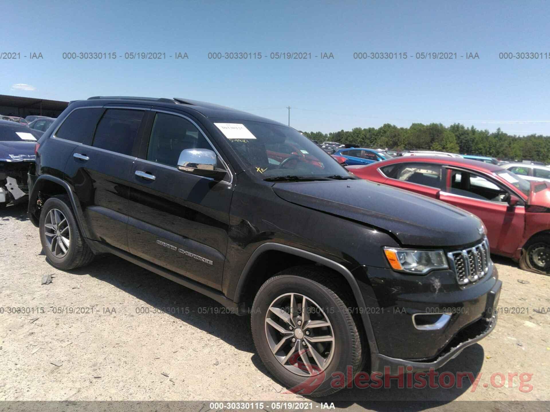 1C4RJFBG0HC913076 2017 JEEP GRAND CHEROKEE