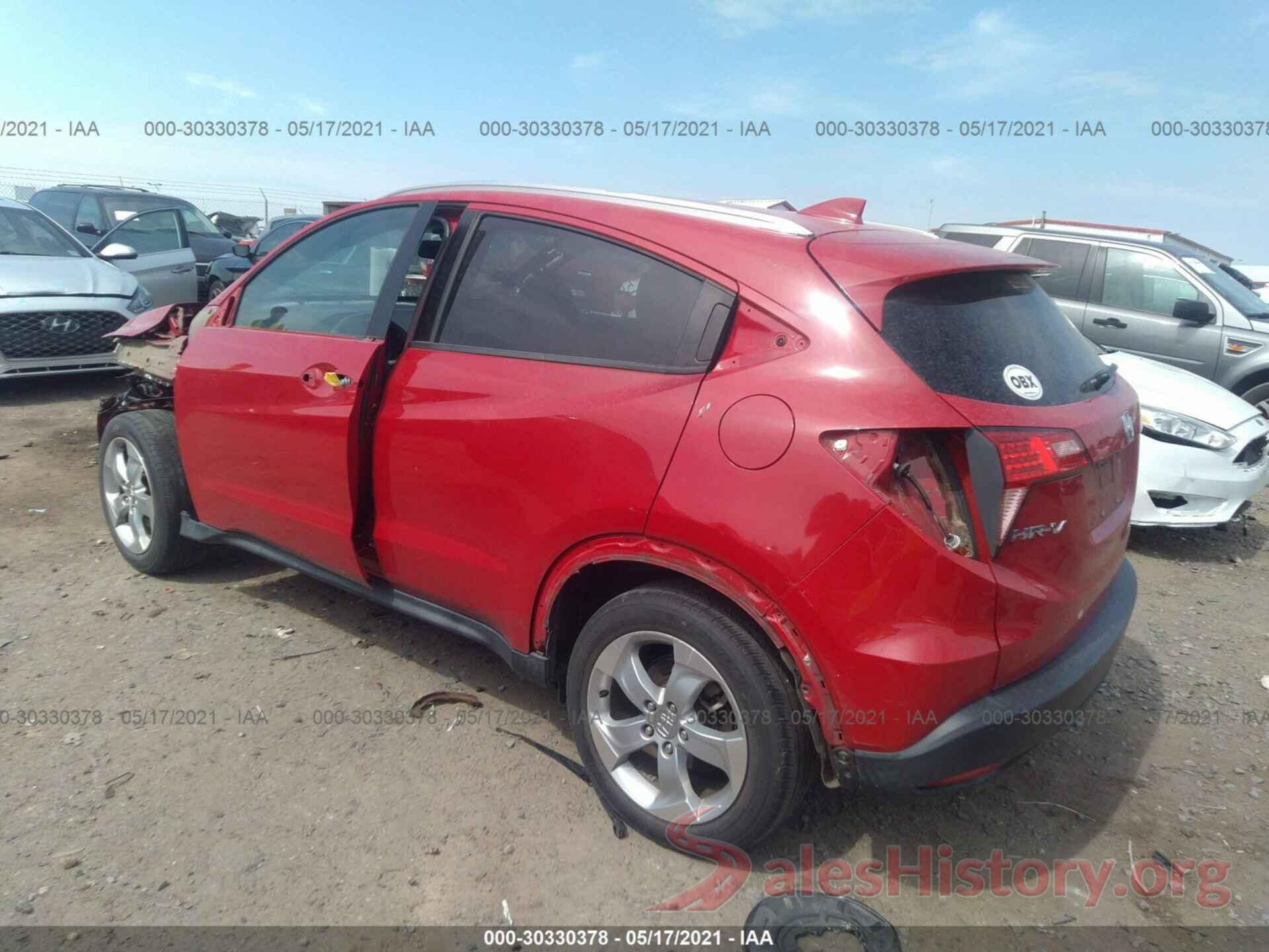 3CZRU6H74GM730821 2016 HONDA HR-V