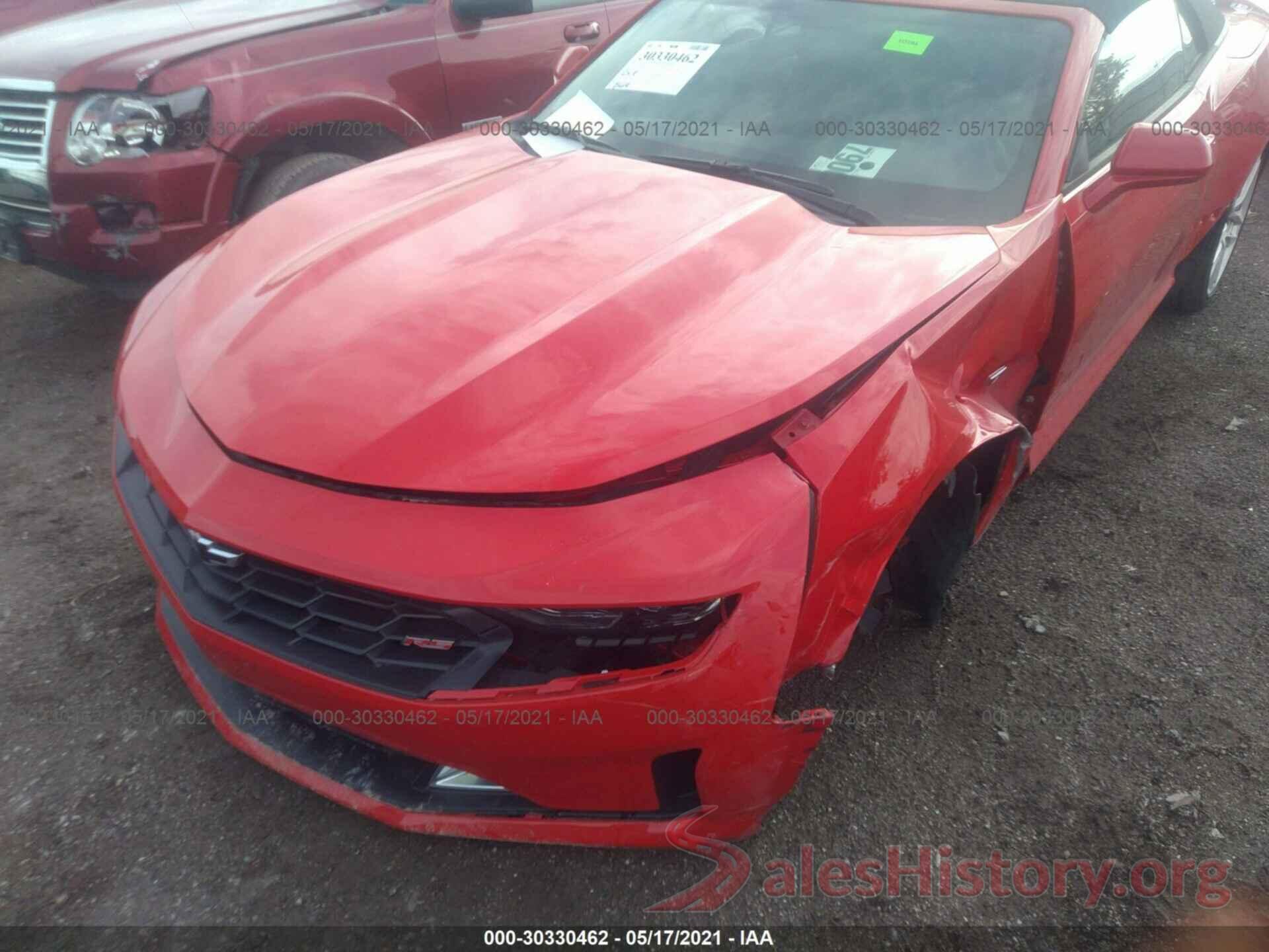 1G1FB3DS5M0122580 2021 CHEVROLET CAMARO