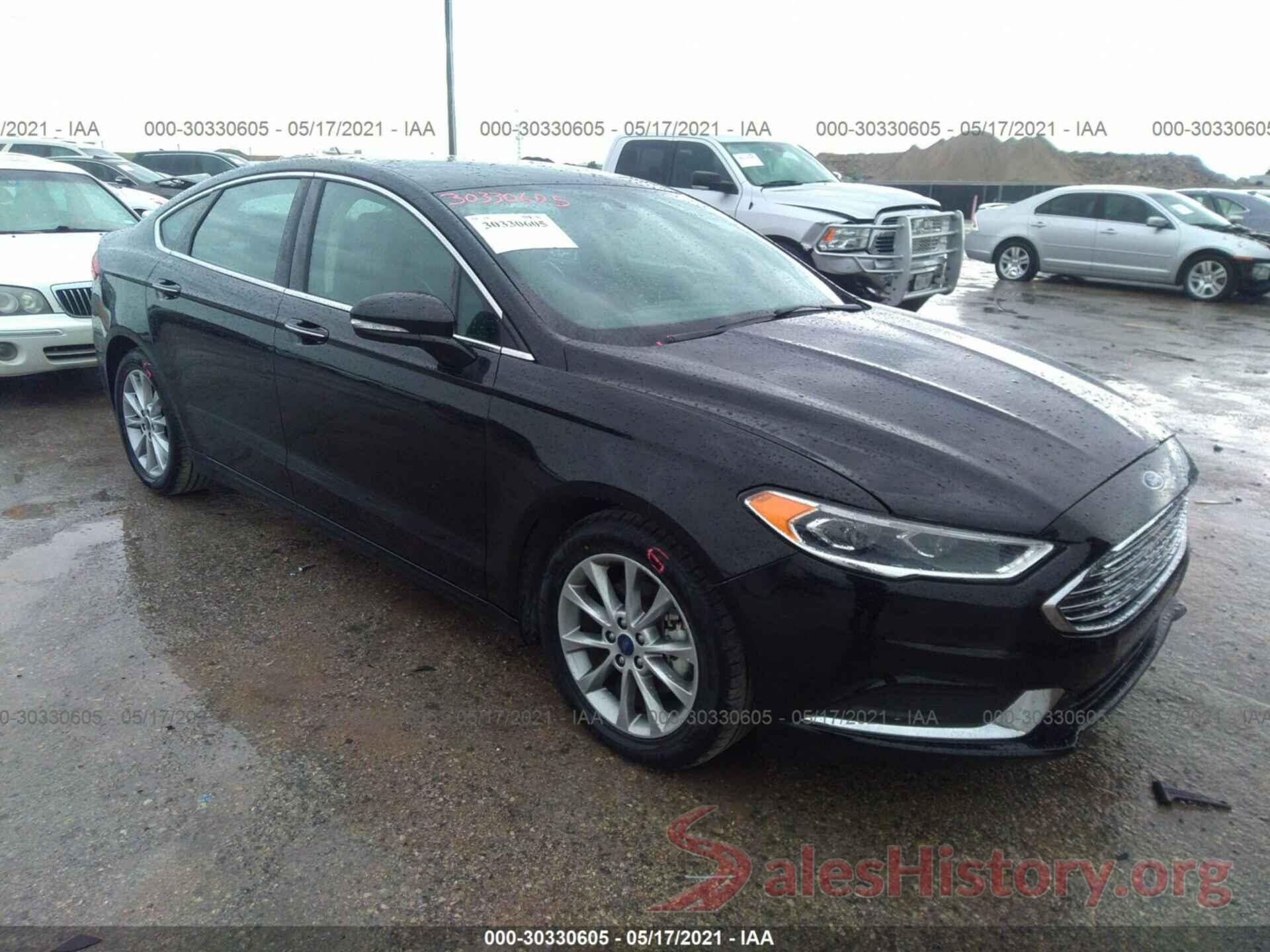 3FA6P0HD7HR374748 2017 FORD FUSION