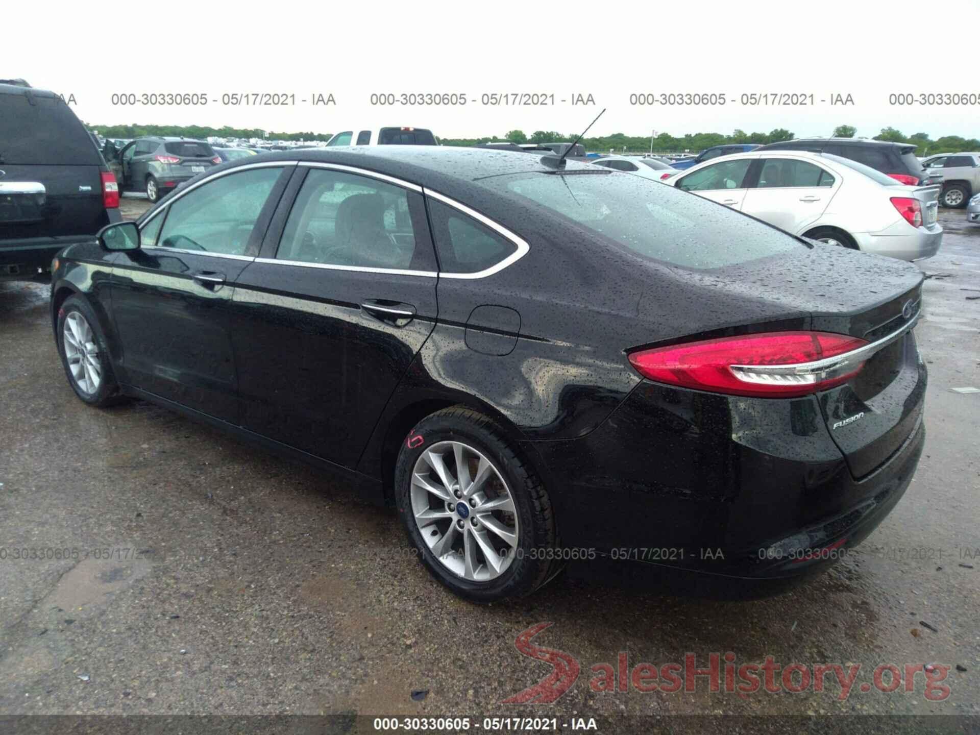 3FA6P0HD7HR374748 2017 FORD FUSION