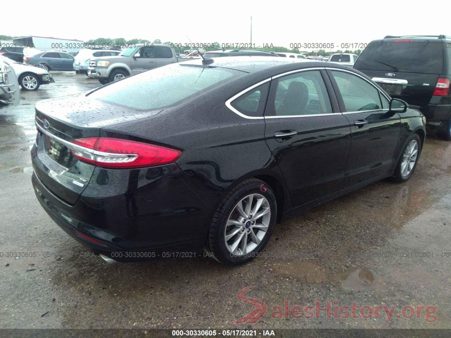 3FA6P0HD7HR374748 2017 FORD FUSION