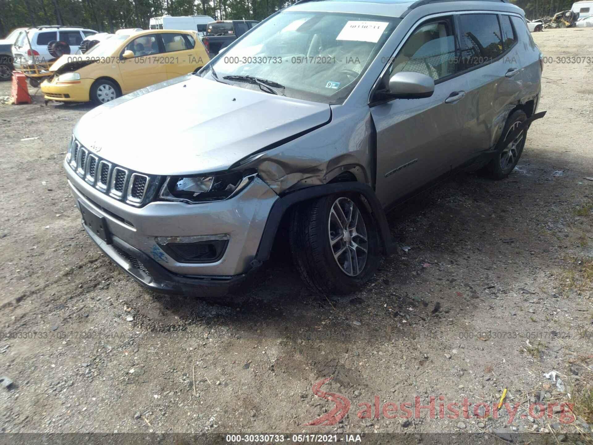 3C4NJCBB7KT749225 2019 JEEP COMPASS