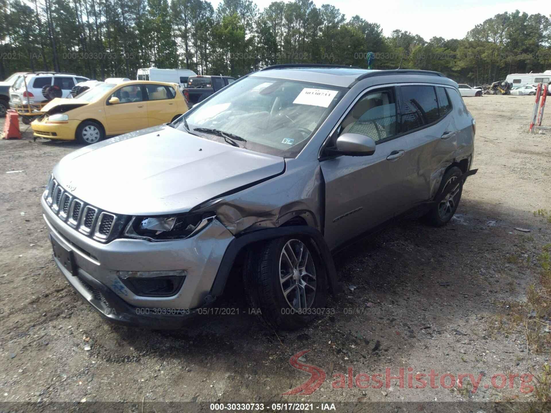 3C4NJCBB7KT749225 2019 JEEP COMPASS