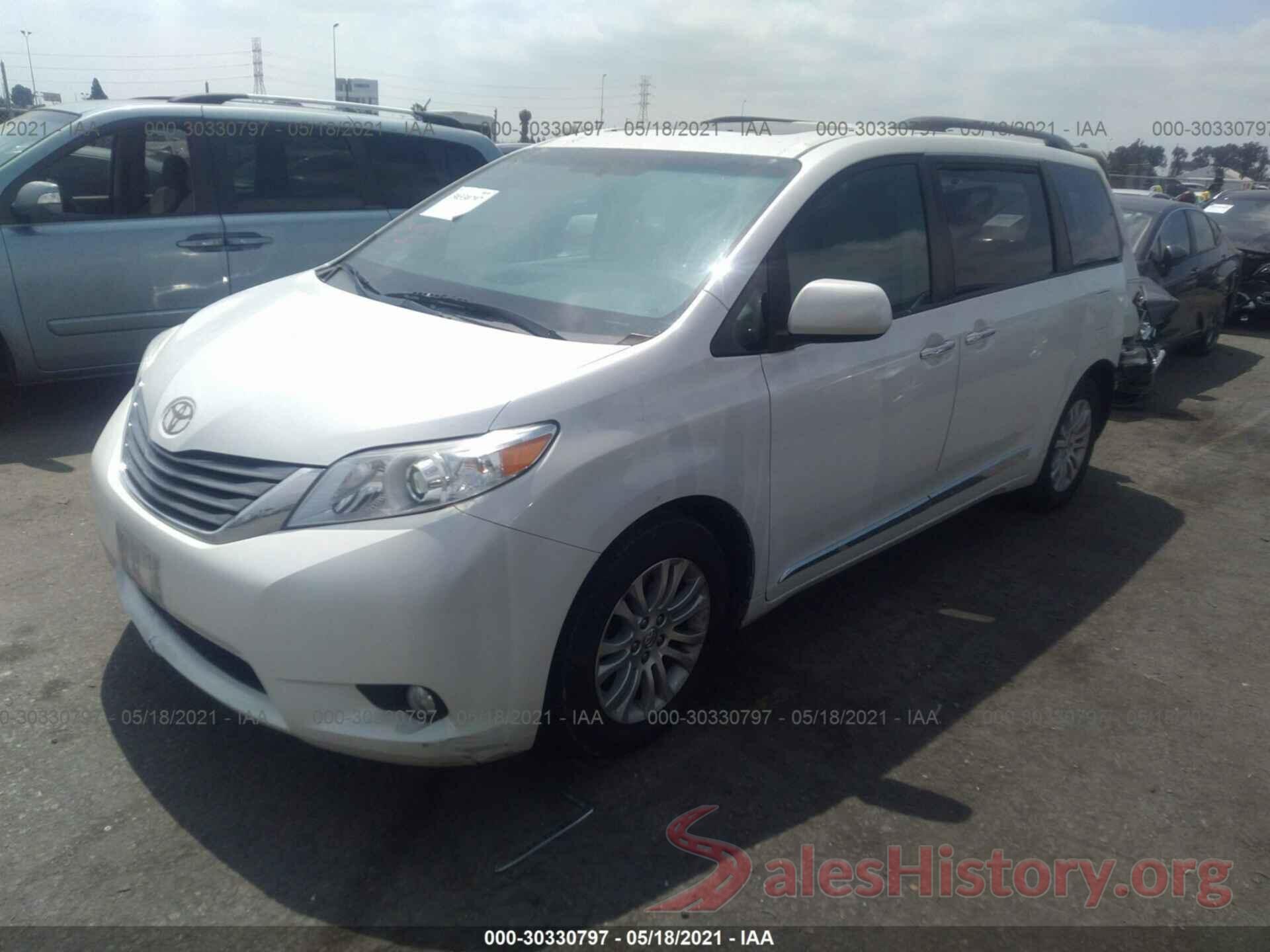 5TDYZ3DCXHS866084 2017 TOYOTA SIENNA