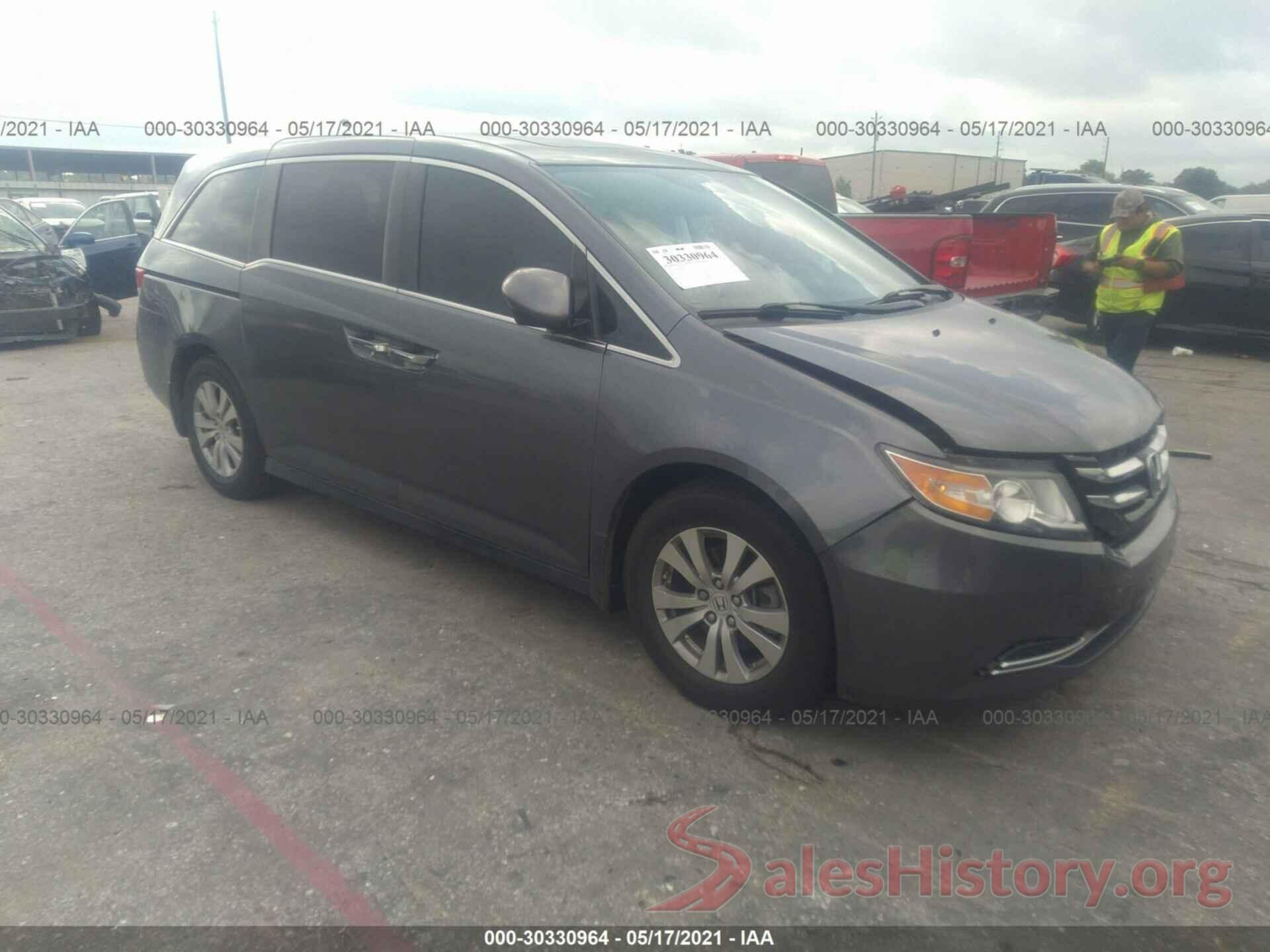 5FNRL5H60GB147340 2016 HONDA ODYSSEY