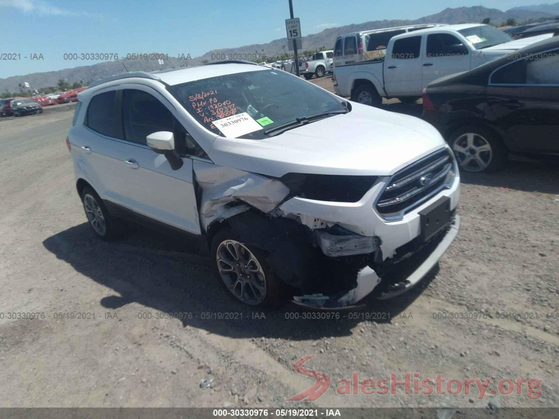 MAJ3S2KE3LC360397 2020 FORD ECOSPORT