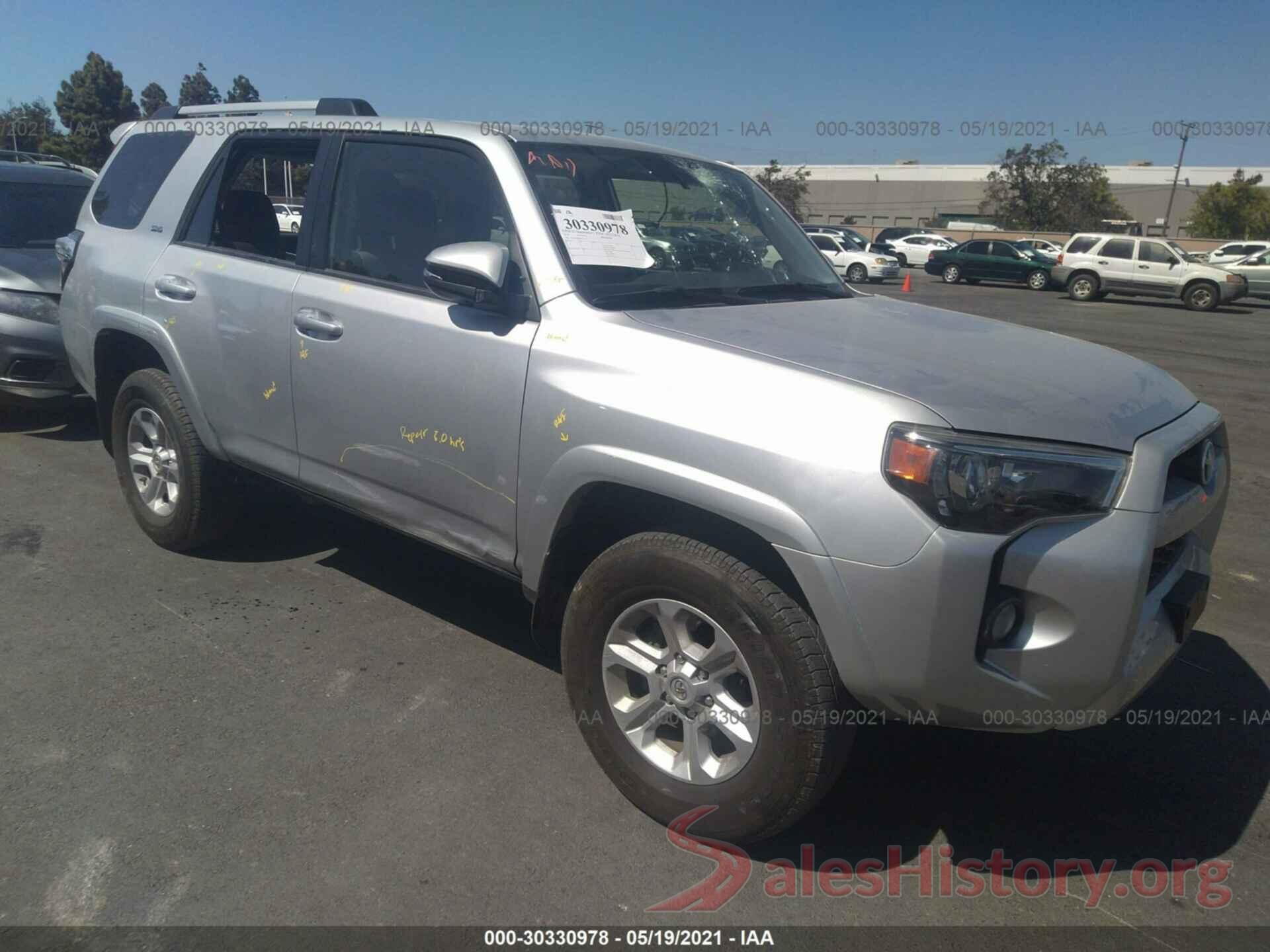 JTEBU5JR5K5721357 2019 TOYOTA 4RUNNER