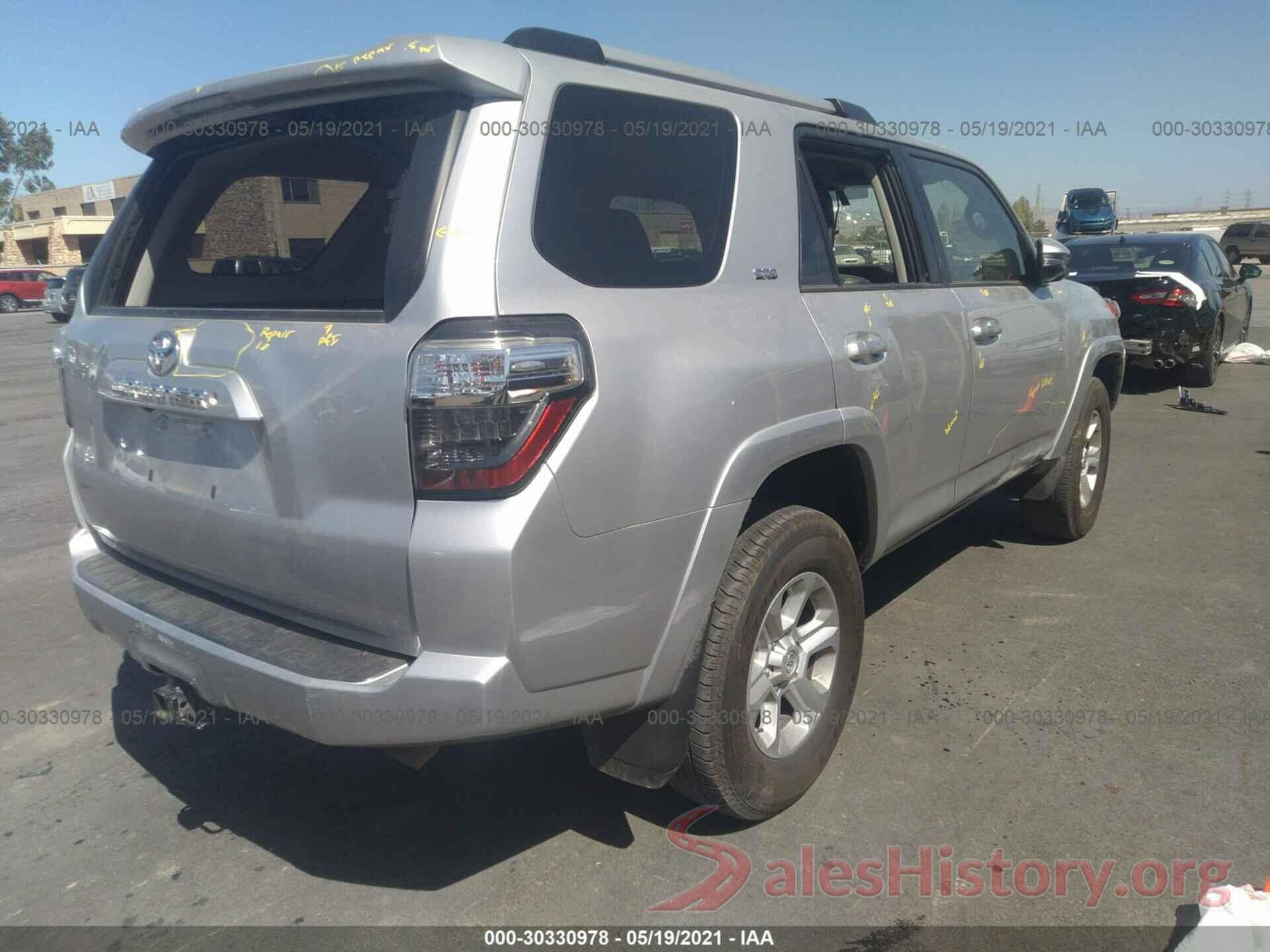 JTEBU5JR5K5721357 2019 TOYOTA 4RUNNER