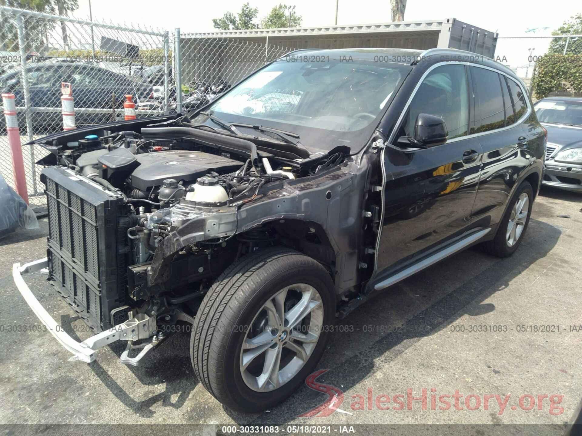 5UXTR7C59KLR52921 2019 BMW X3