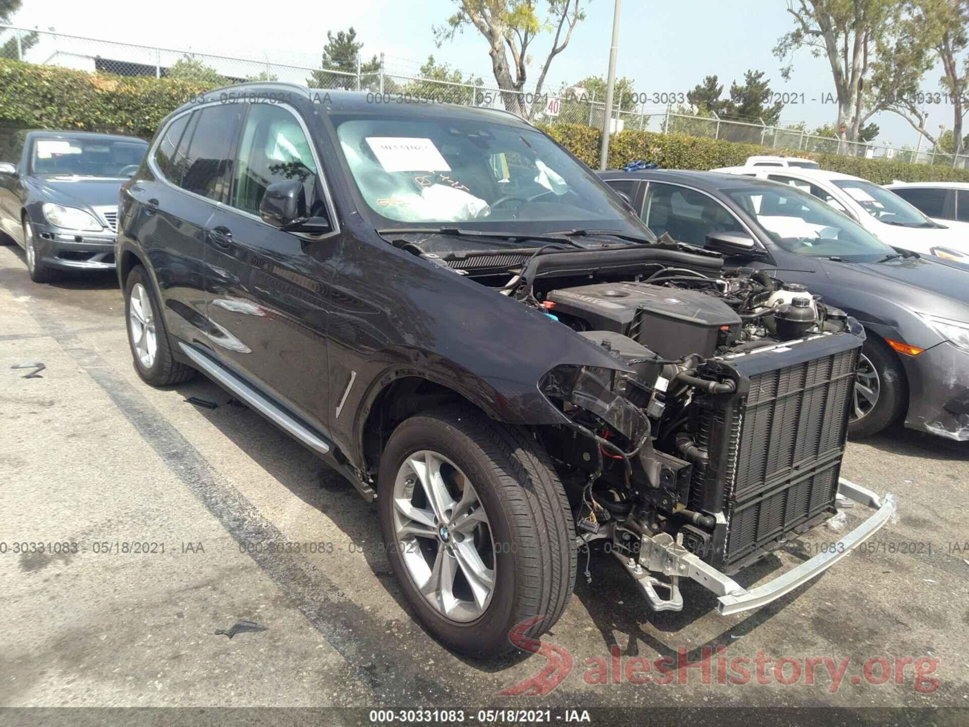 5UXTR7C59KLR52921 2019 BMW X3