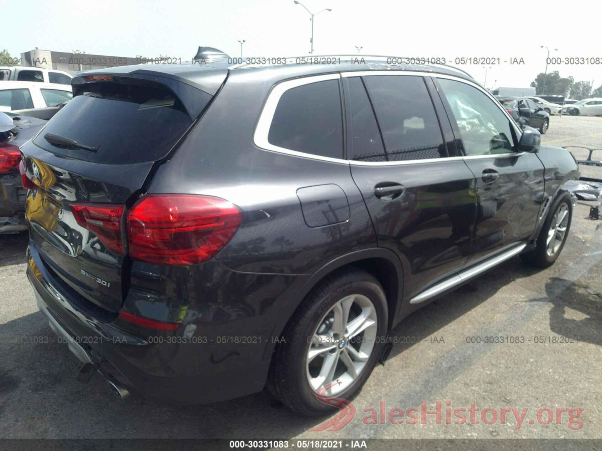 5UXTR7C59KLR52921 2019 BMW X3