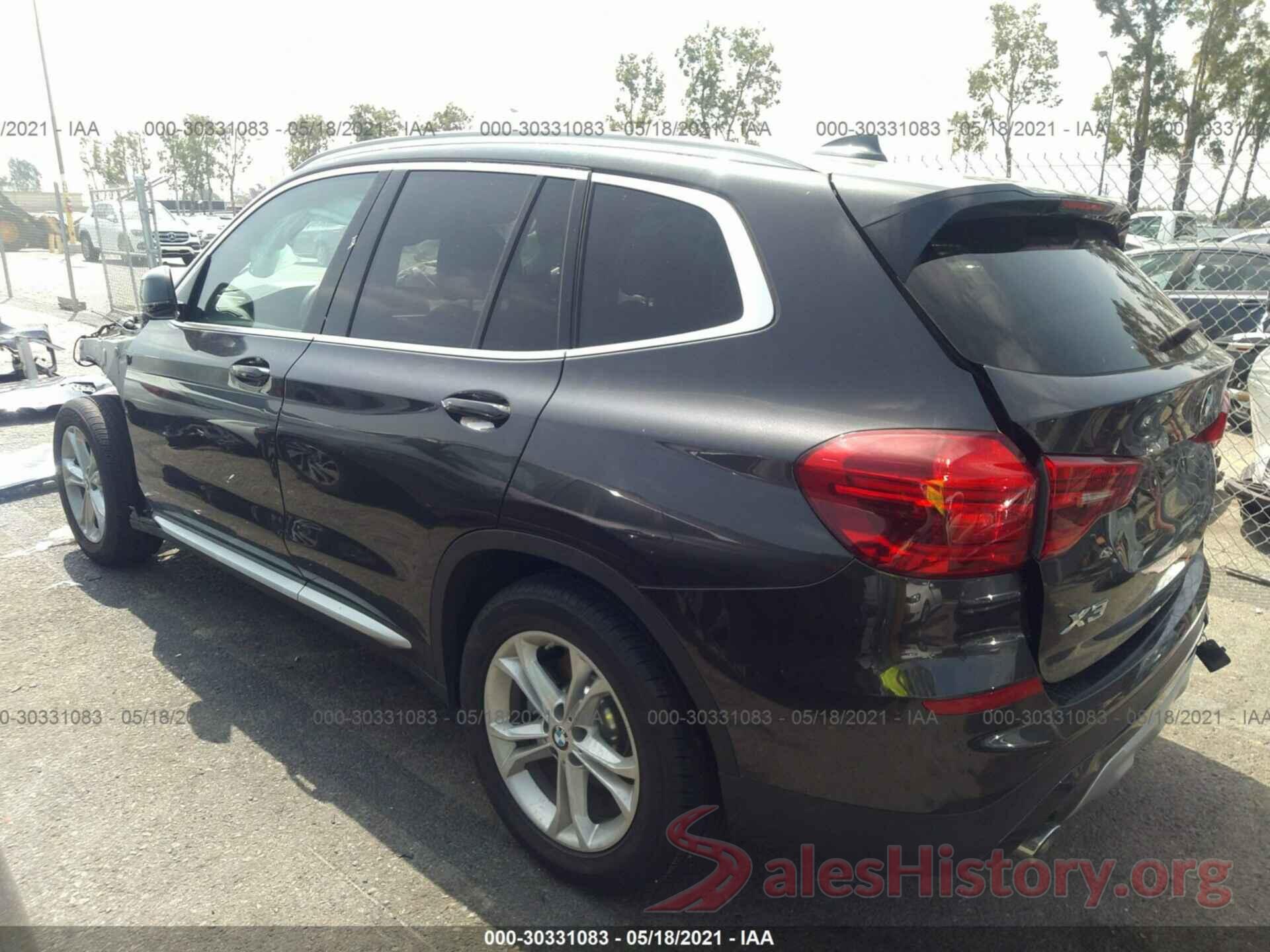 5UXTR7C59KLR52921 2019 BMW X3