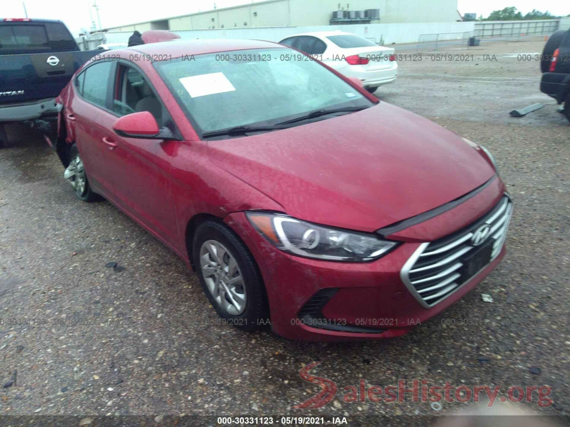 KMHD74LF8HU161281 2017 HYUNDAI ELANTRA