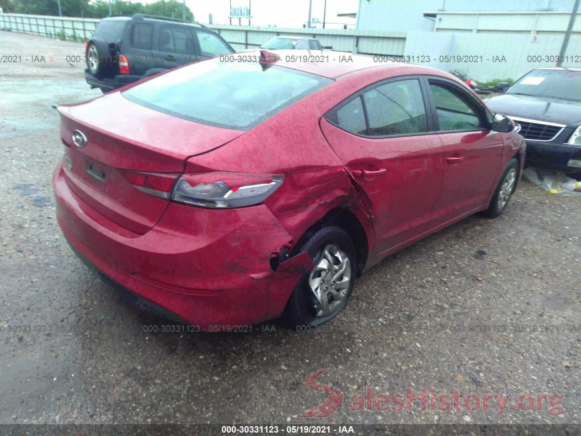 KMHD74LF8HU161281 2017 HYUNDAI ELANTRA