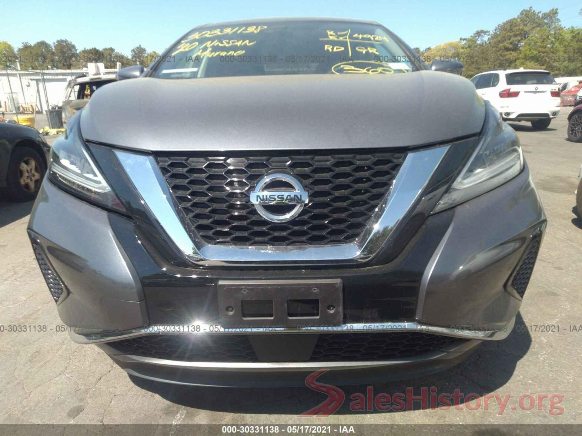 5N1AZ2AS3LN158048 2020 NISSAN MURANO