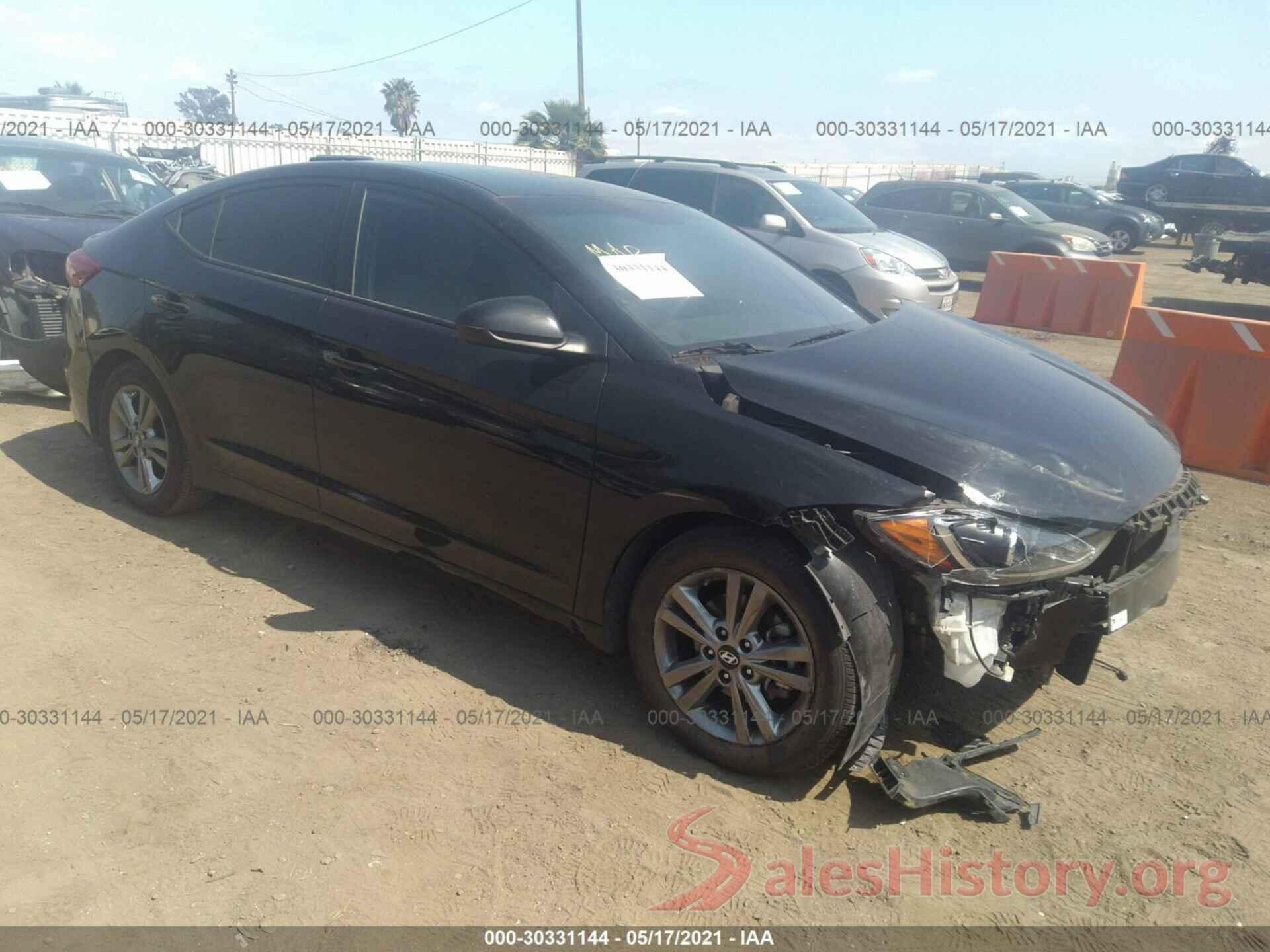 5NPD84LF1HH128957 2017 HYUNDAI ELANTRA