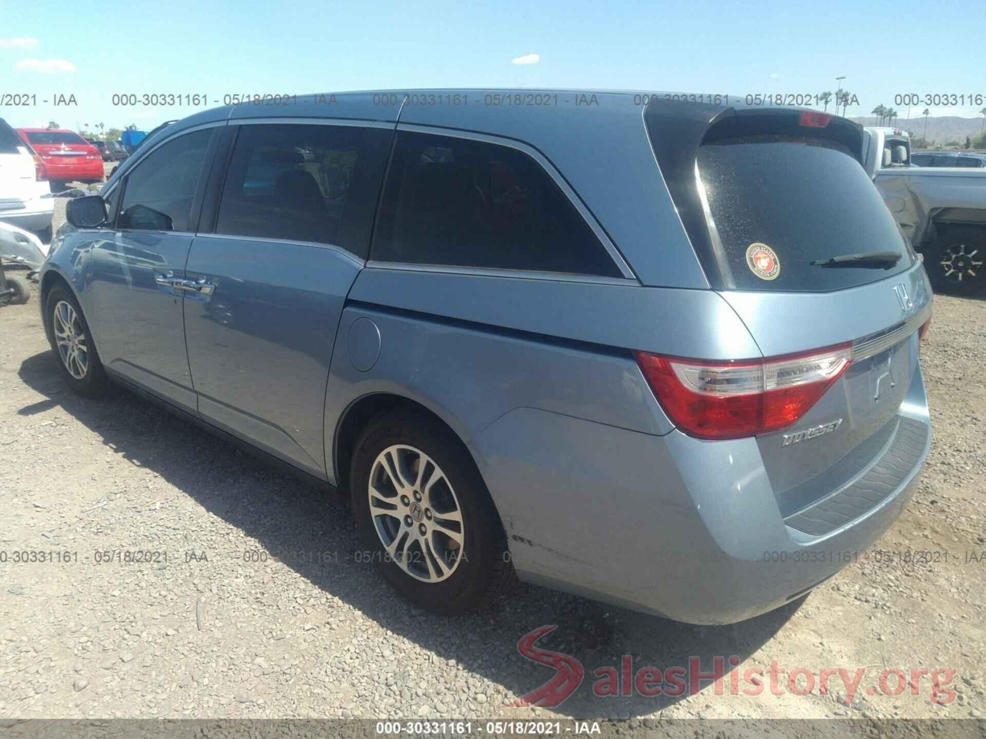 1N4BL3AP4HC176370 2013 HONDA ODYSSEY