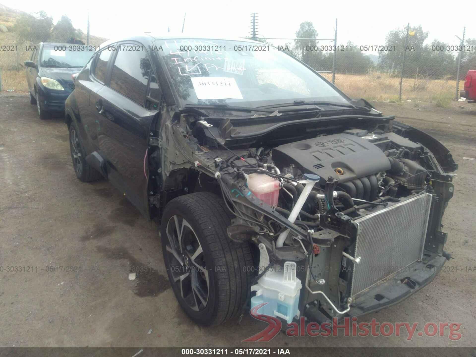 NMTKHMBX6JR013688 2018 TOYOTA C-HR