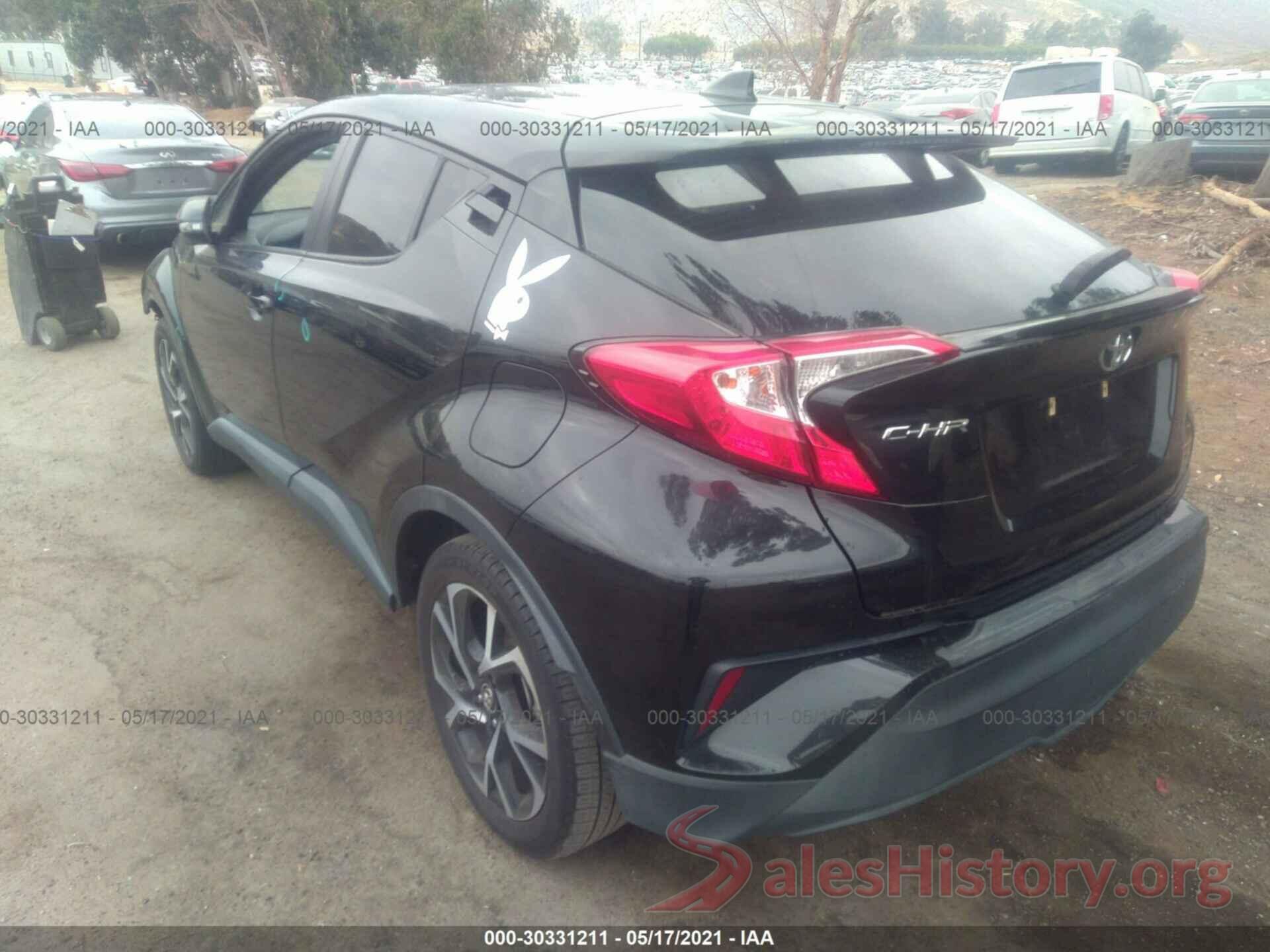 NMTKHMBX6JR013688 2018 TOYOTA C-HR