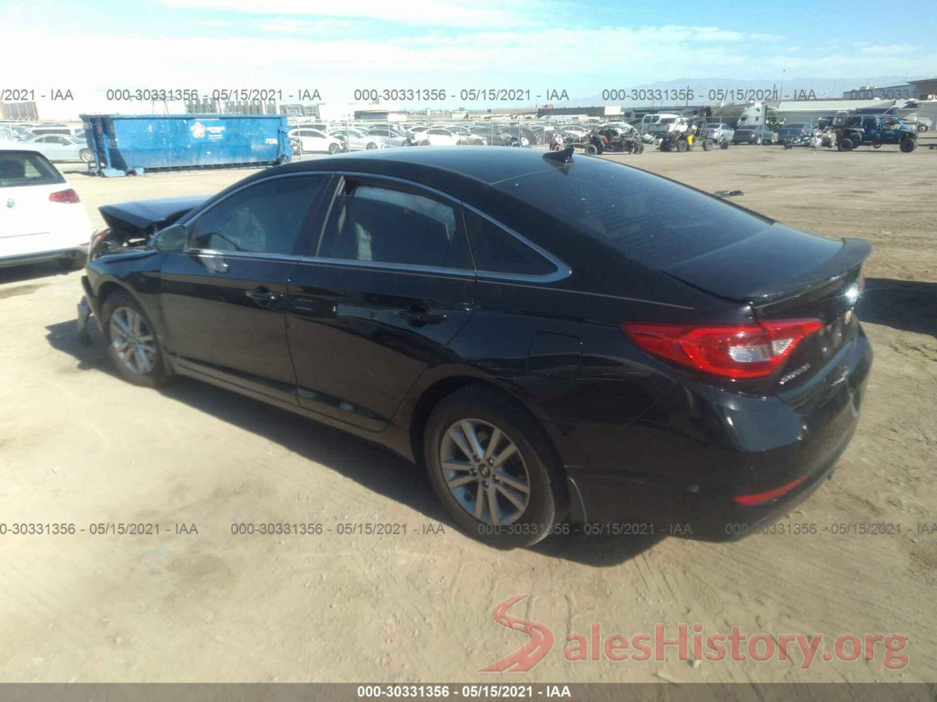 5NPE24AF7GH380316 2016 HYUNDAI SONATA