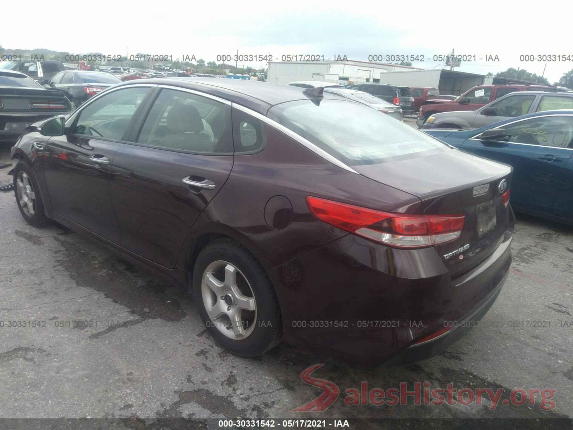 5XXGT4L36GG026324 2016 KIA OPTIMA