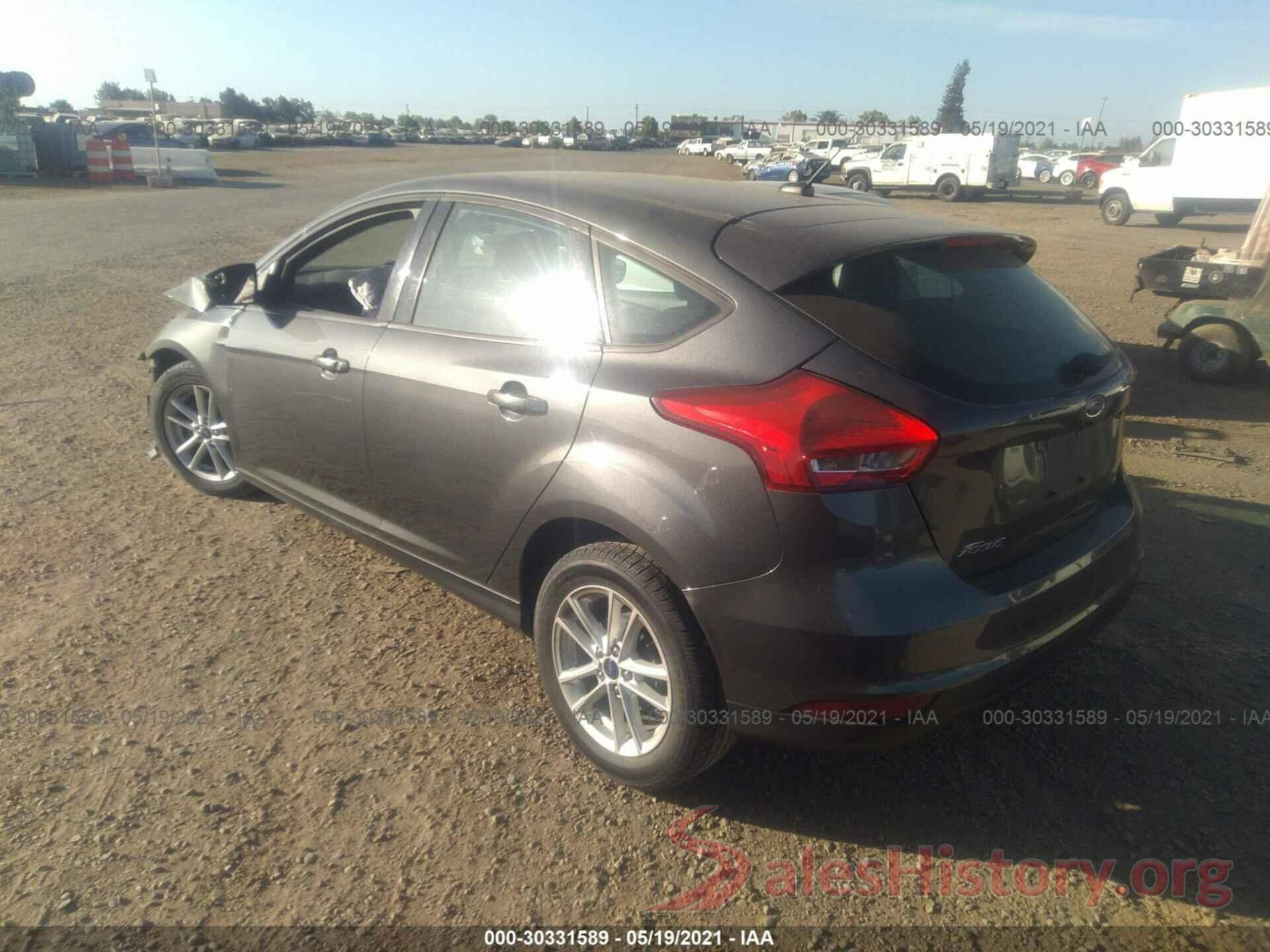 1FADP3K2XHL216564 2017 FORD FOCUS