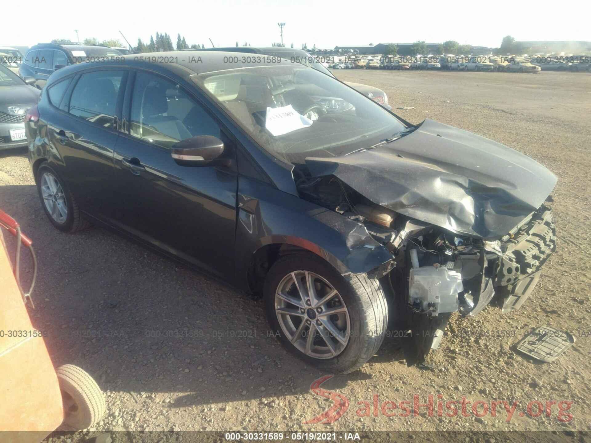 1FADP3K2XHL216564 2017 FORD FOCUS