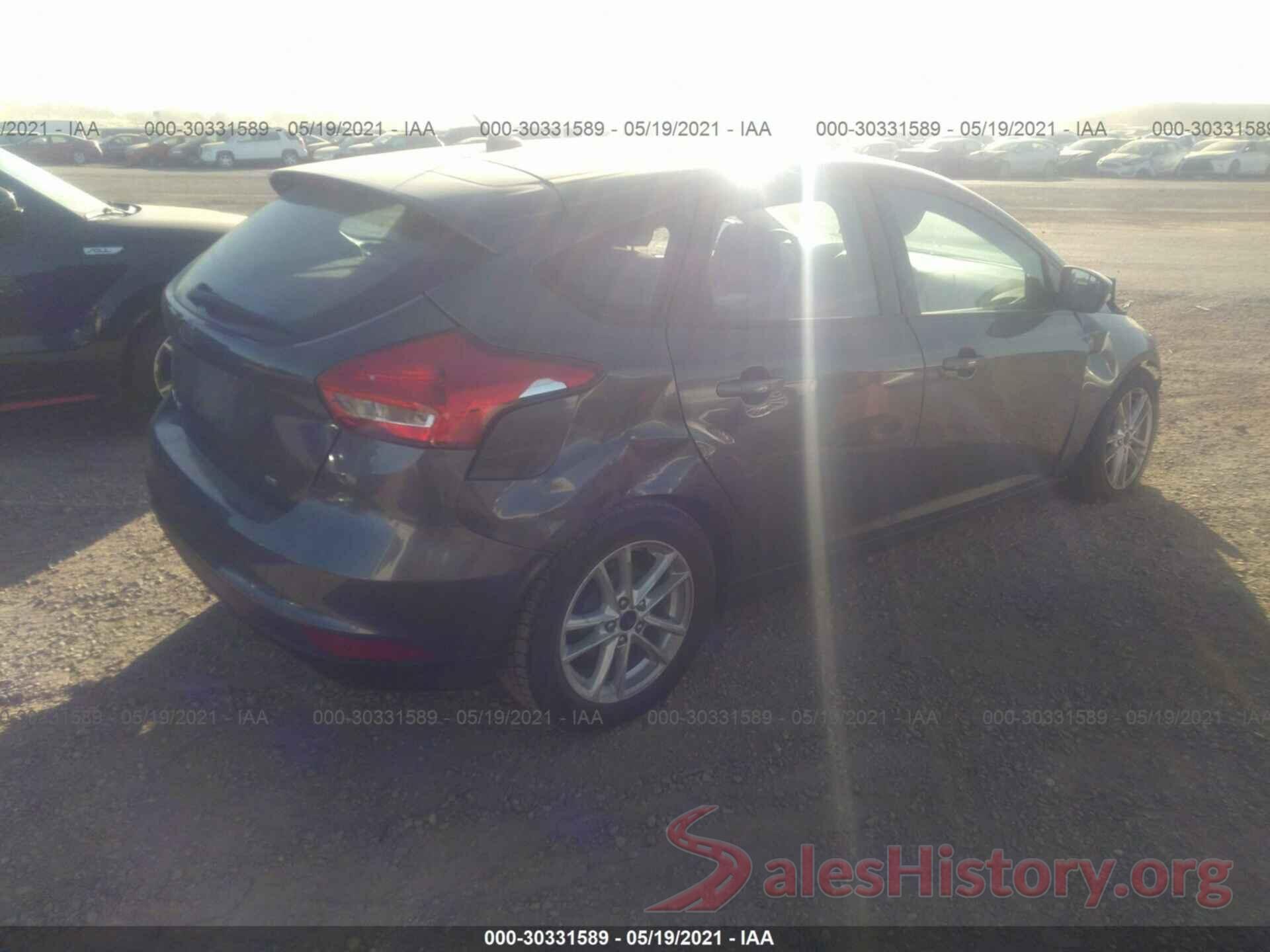 1FADP3K2XHL216564 2017 FORD FOCUS