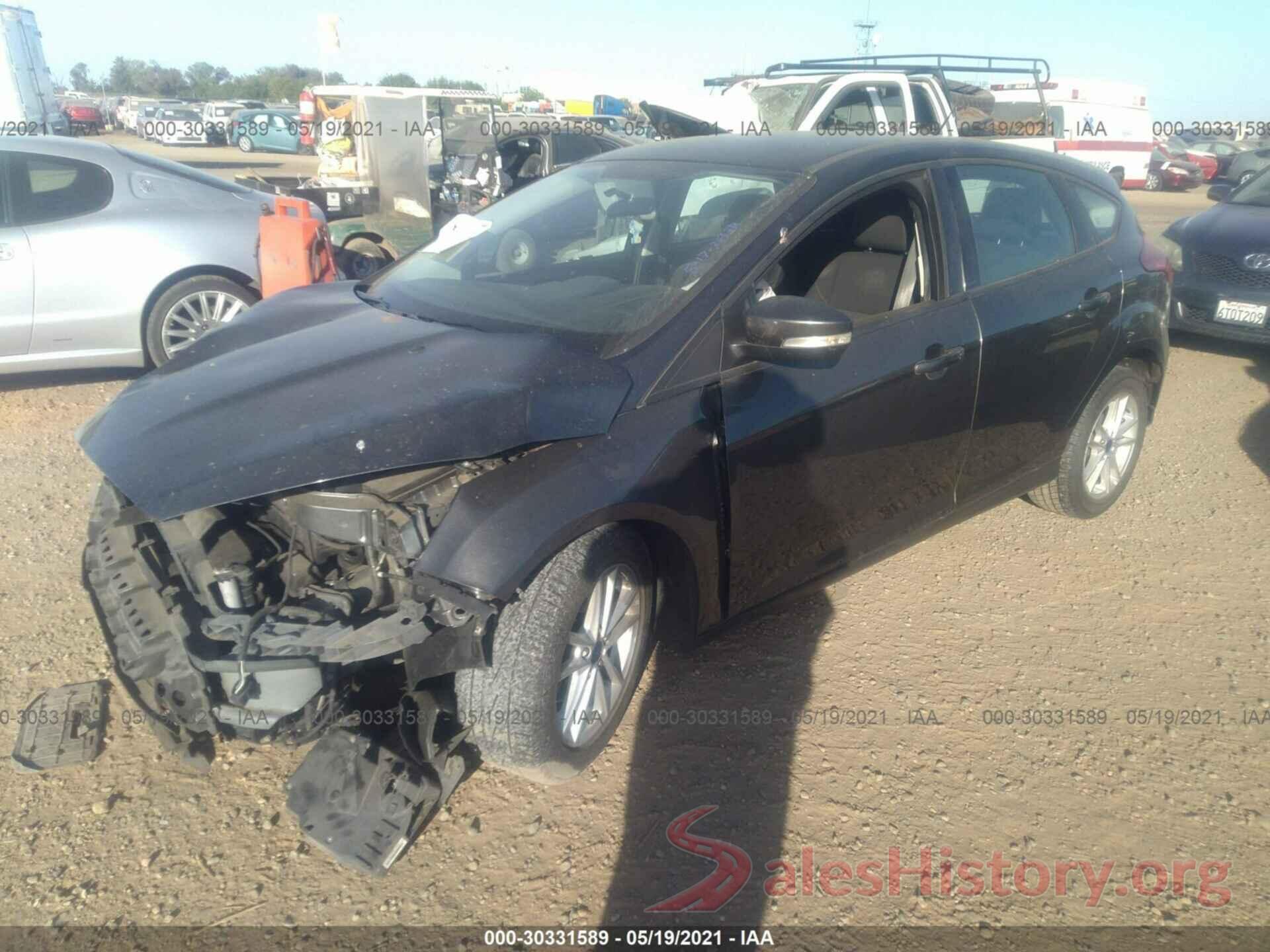 1FADP3K2XHL216564 2017 FORD FOCUS