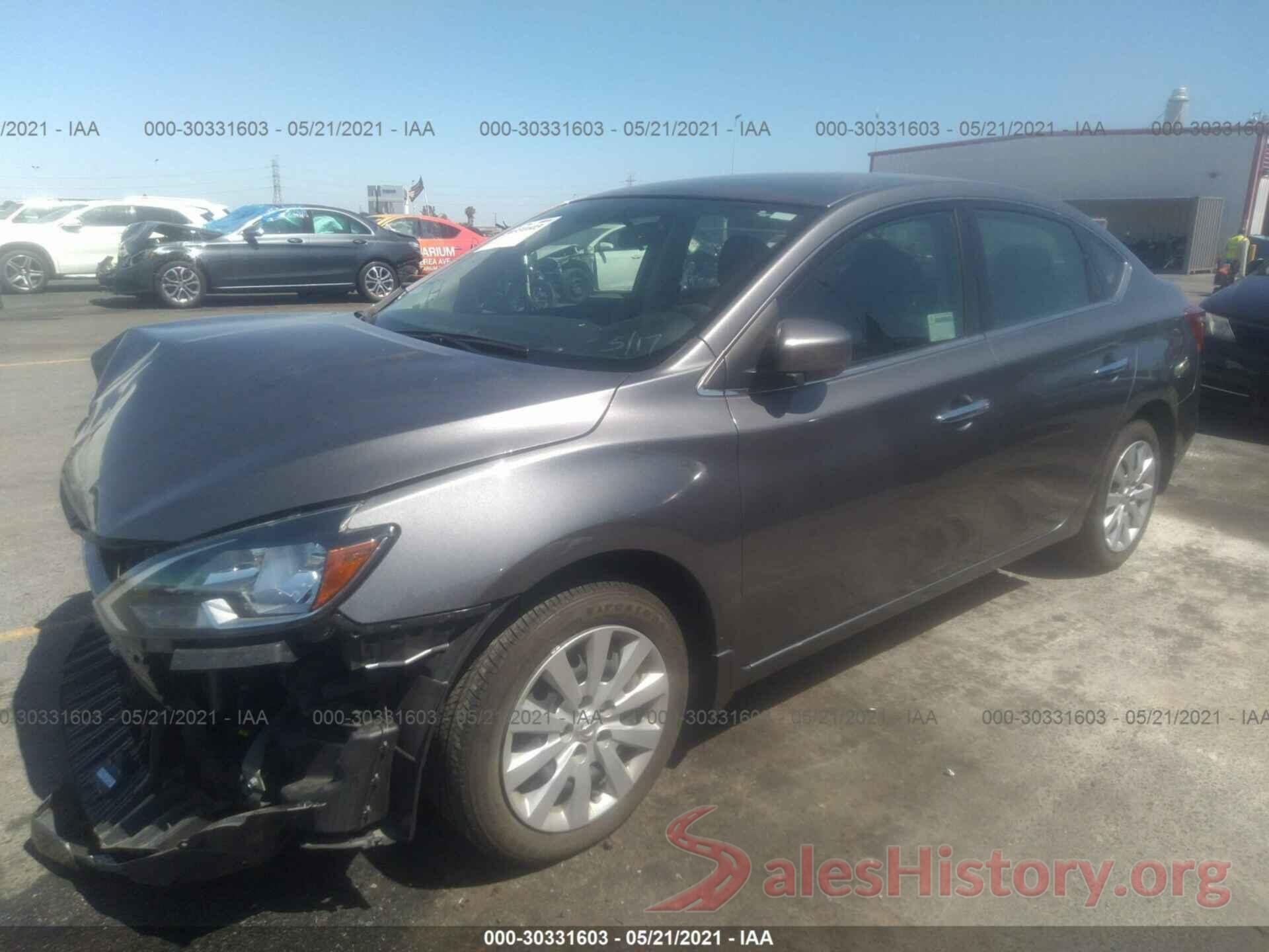 3N1AB7AP2KY288537 2019 NISSAN SENTRA