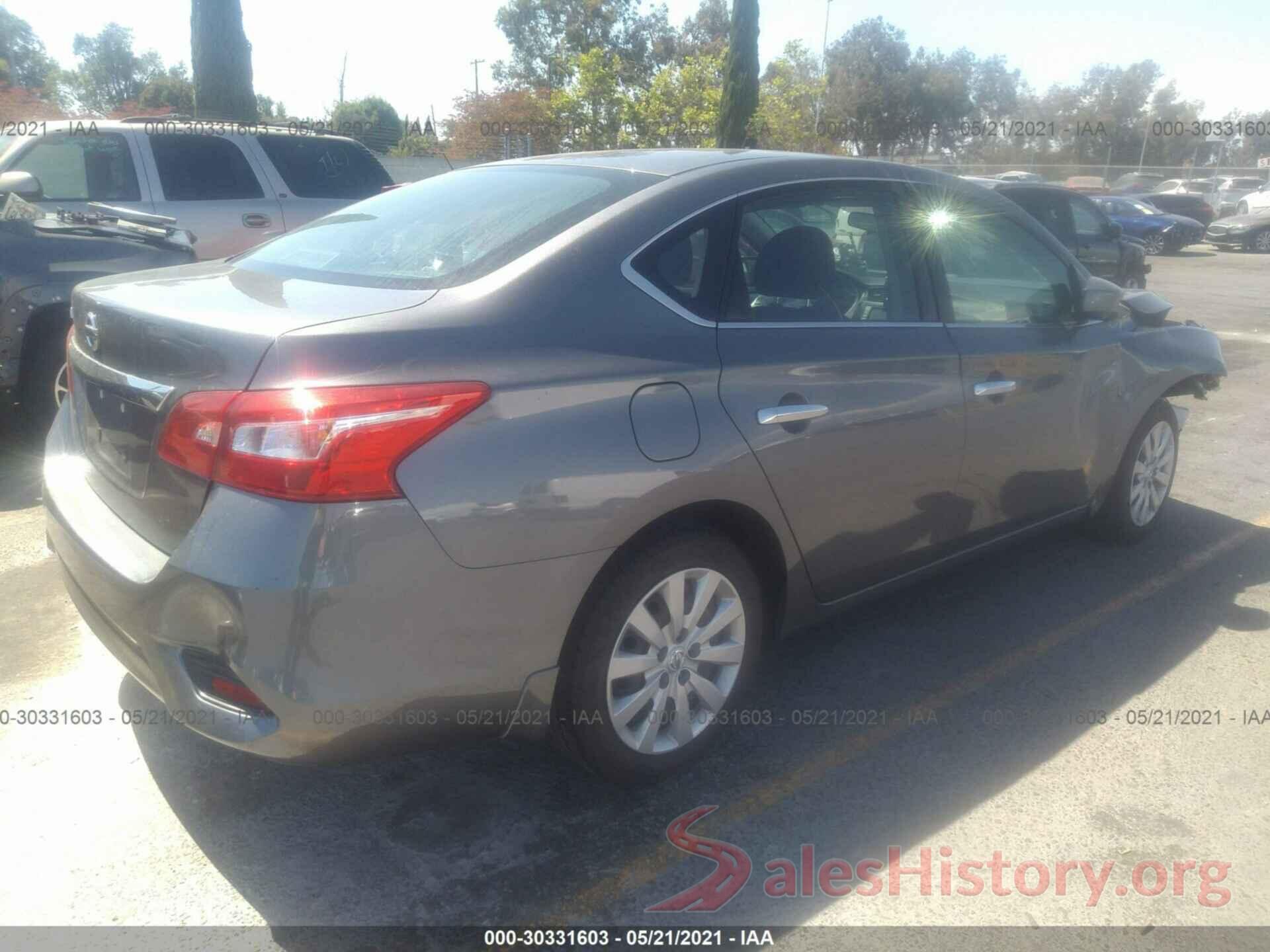 3N1AB7AP2KY288537 2019 NISSAN SENTRA