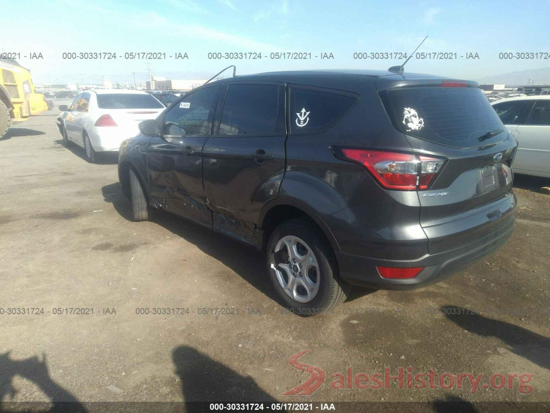 1FMCU0F72JUA10301 2018 FORD ESCAPE