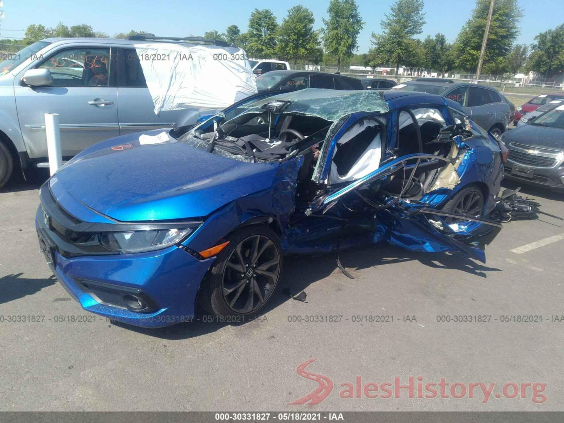 2HGFC2F88LH564815 2020 HONDA CIVIC SEDAN