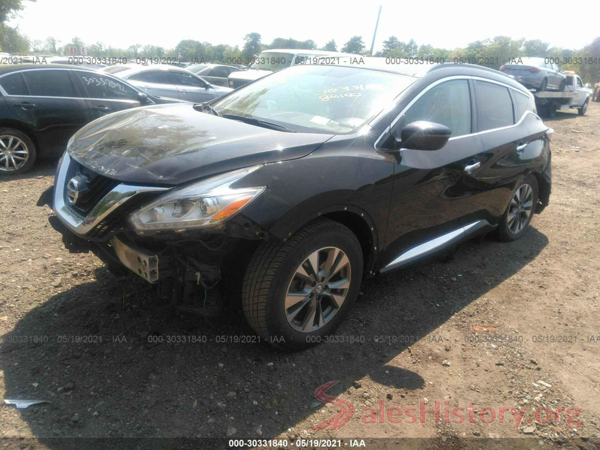 5N1AZ2MH7HN104808 2017 NISSAN MURANO