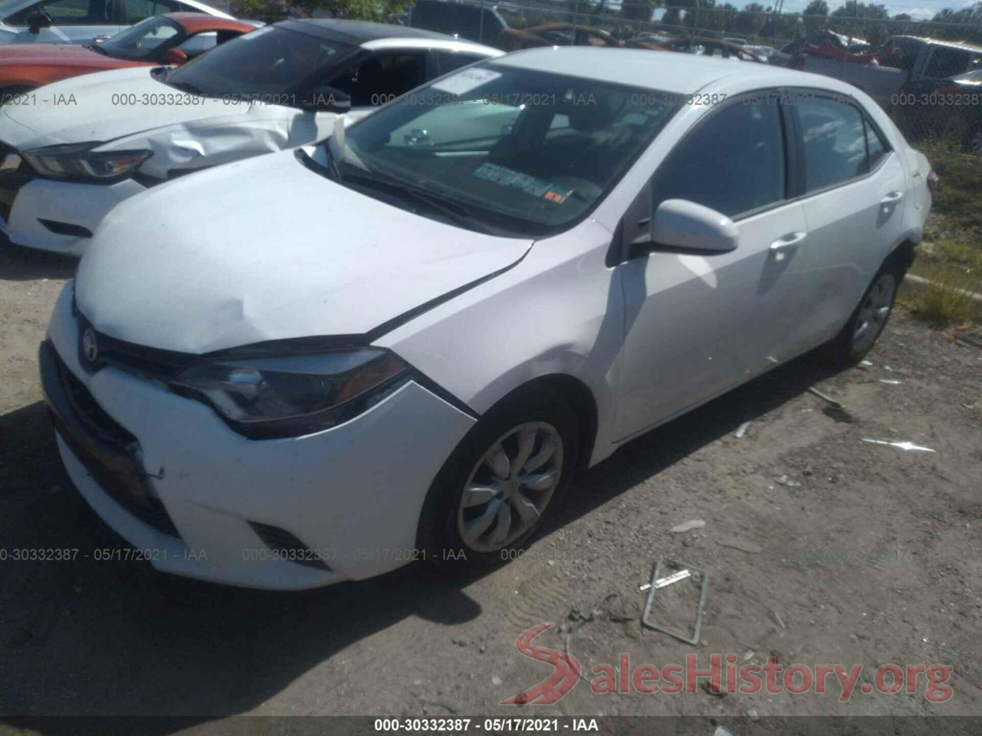 2T1BURHE7GC639803 2016 TOYOTA COROLLA