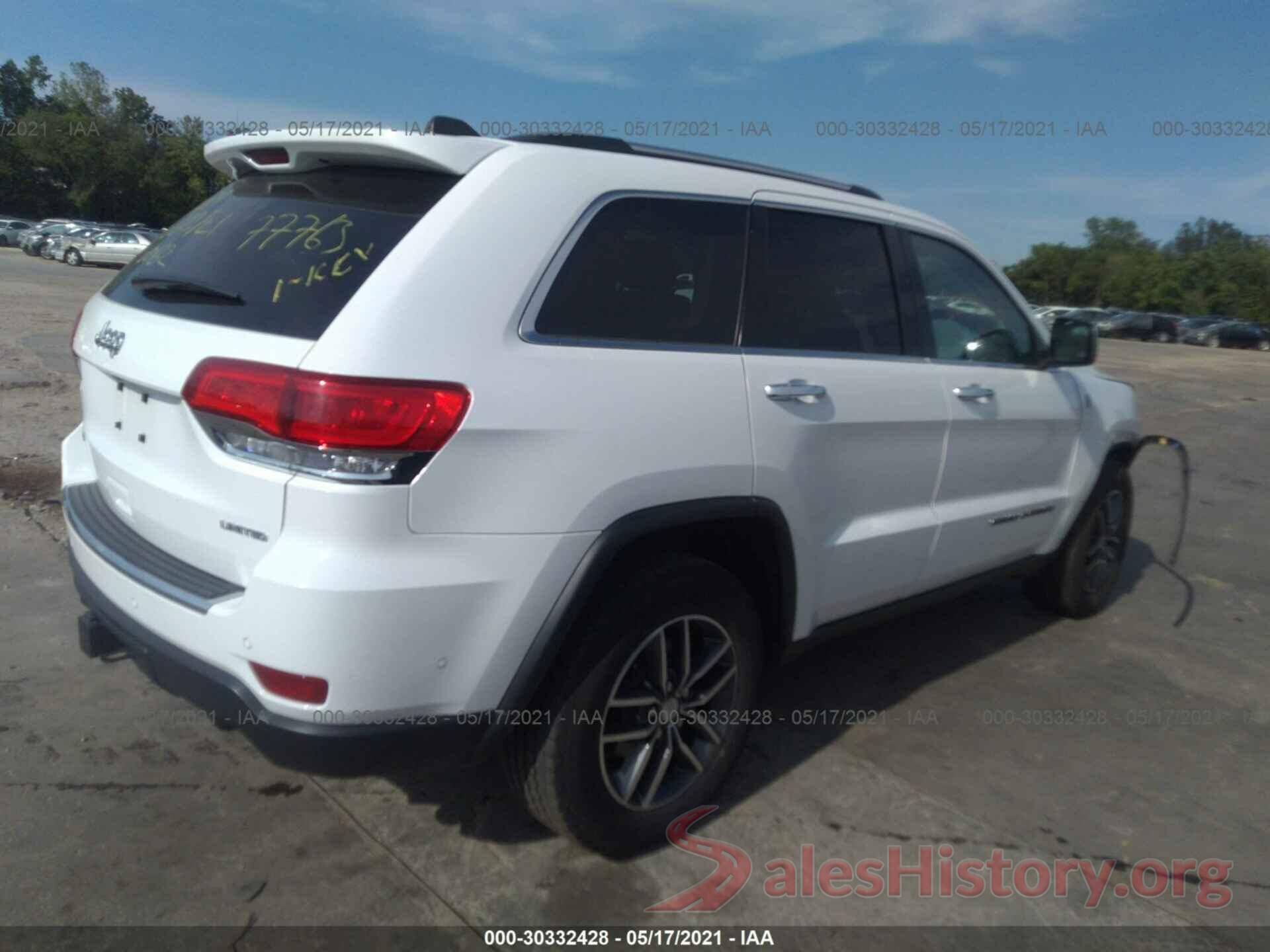 1C4RJFBG4HC880082 2017 JEEP GRAND CHEROKEE