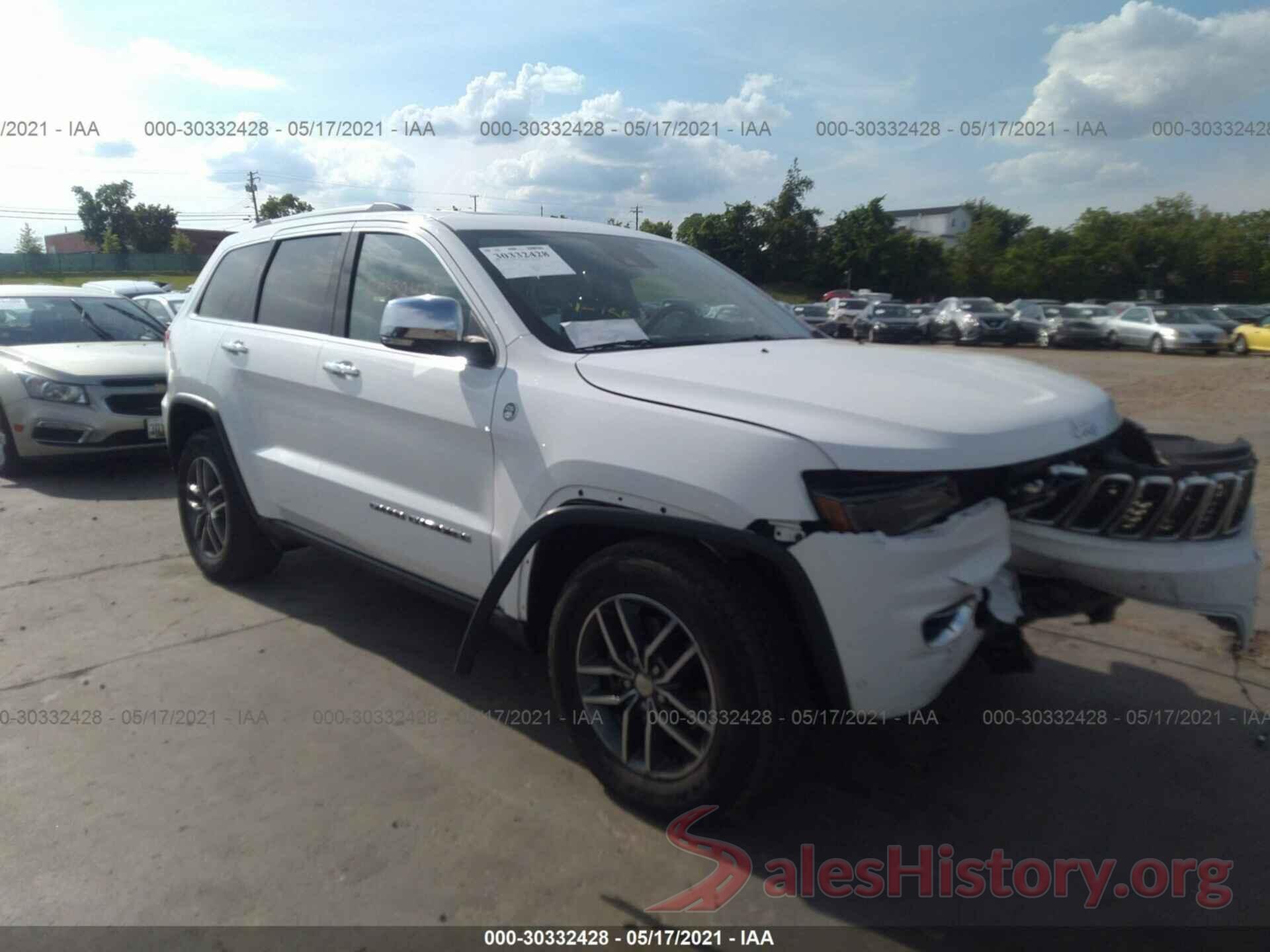 1C4RJFBG4HC880082 2017 JEEP GRAND CHEROKEE