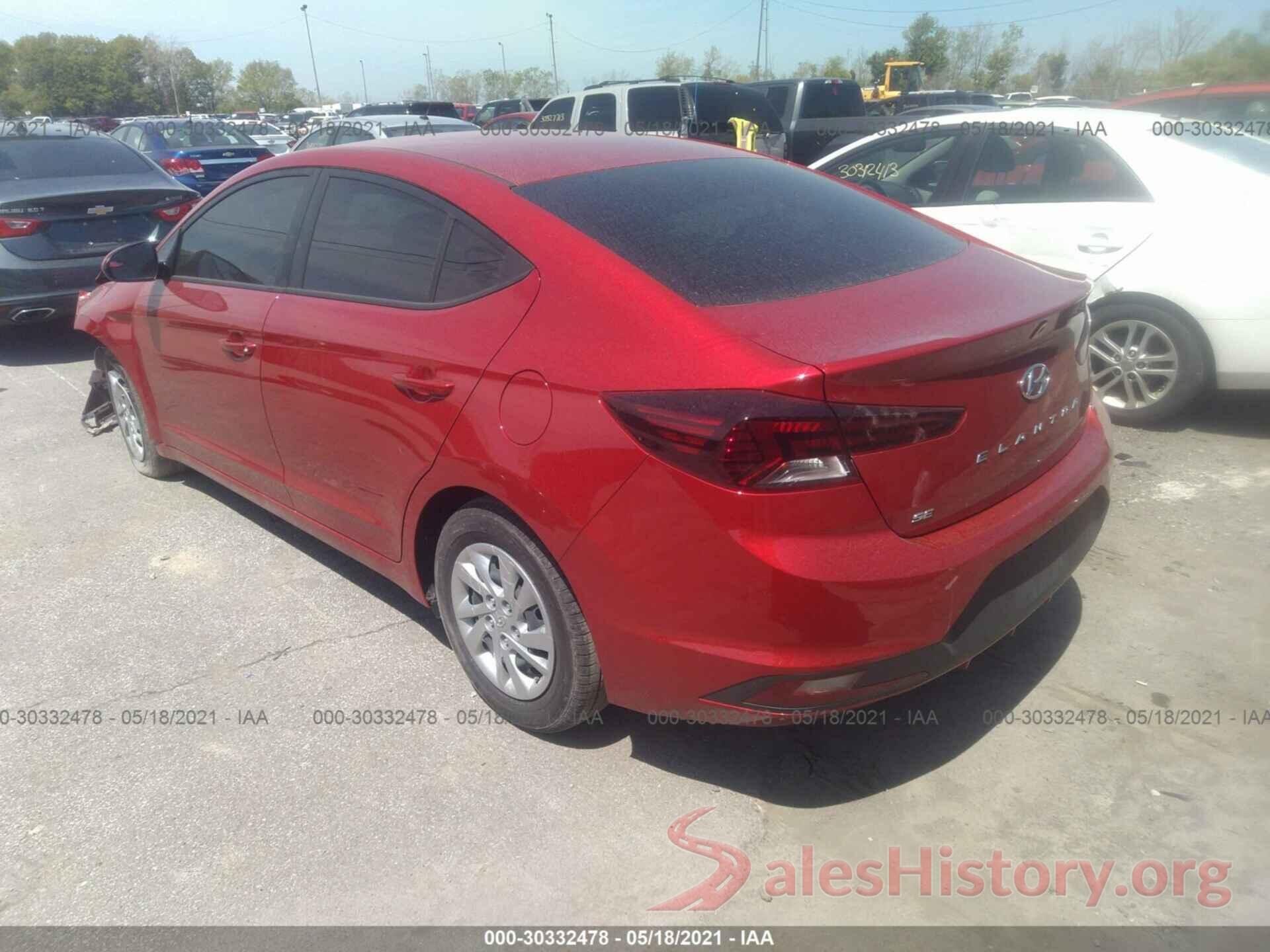 5NPD74LF1LH590446 2020 HYUNDAI ELANTRA