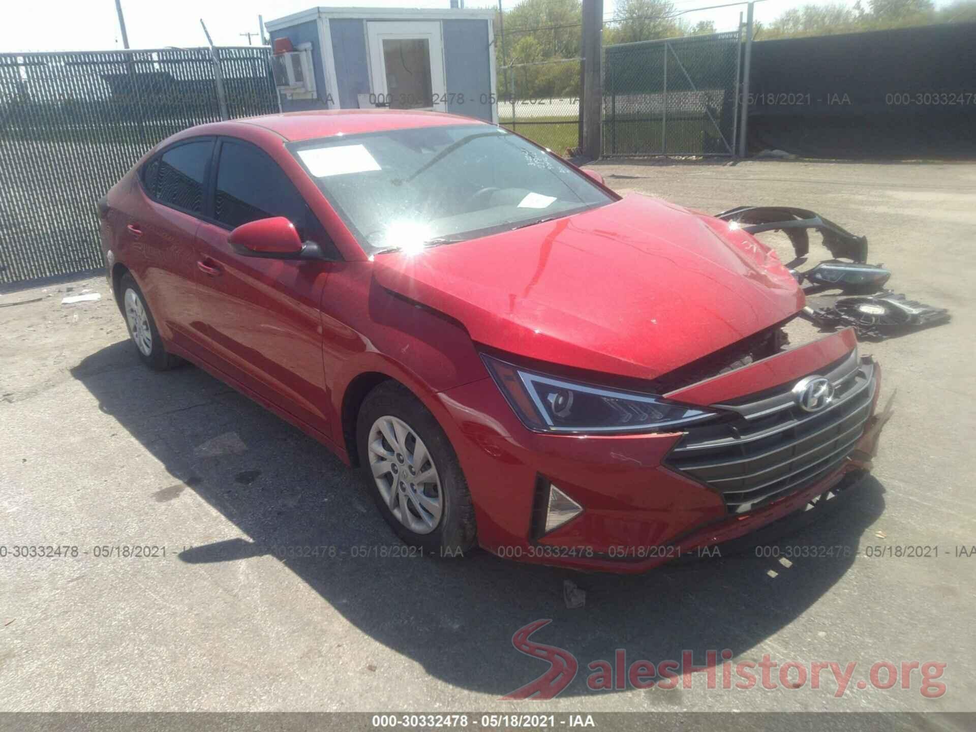 5NPD74LF1LH590446 2020 HYUNDAI ELANTRA