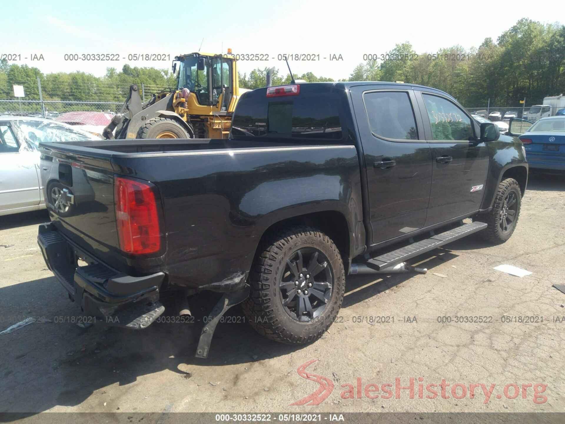 1GCGTDEN9K1158643 2019 CHEVROLET COLORADO